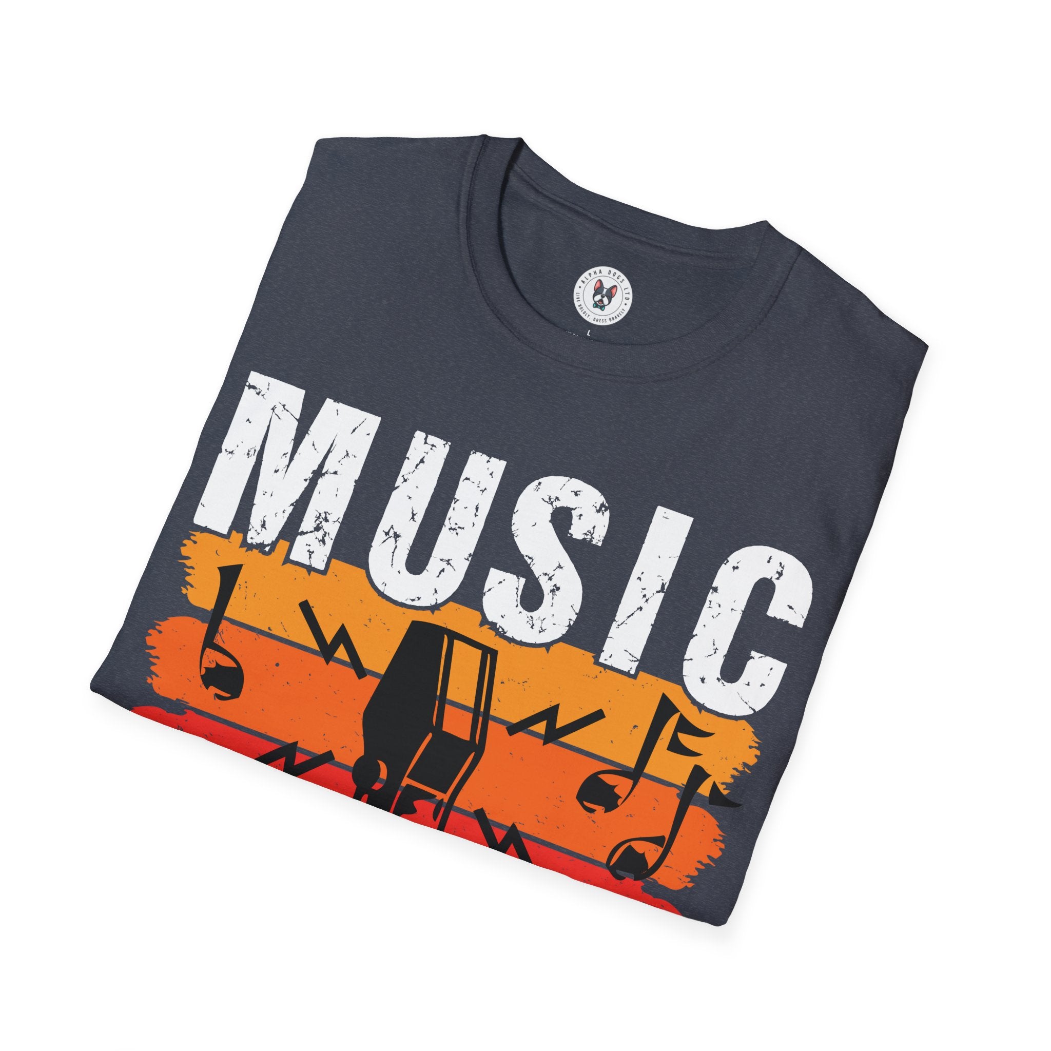 "Music Can Change The World" Unisex Soft style T-Shirt