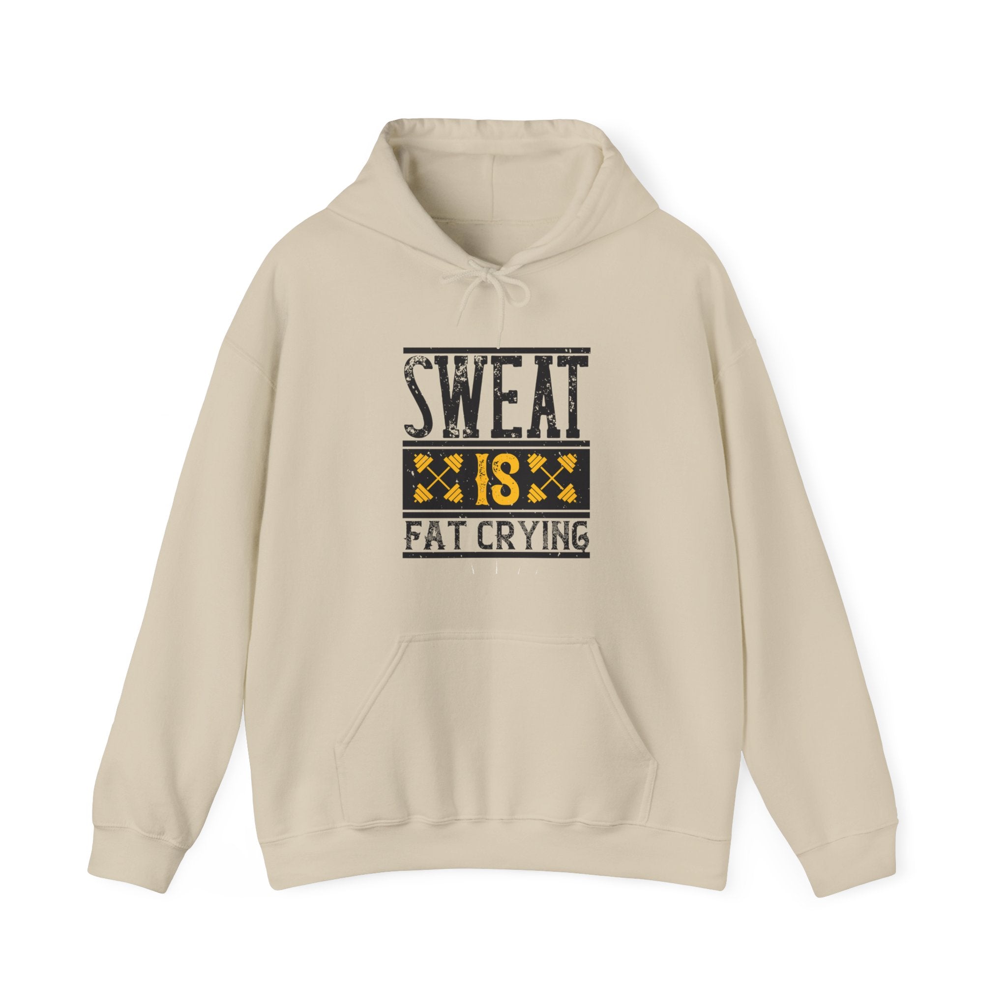 "Sweat Is Fat Crying" Unisex Heavy Blend™ Hooded Sweatshirt