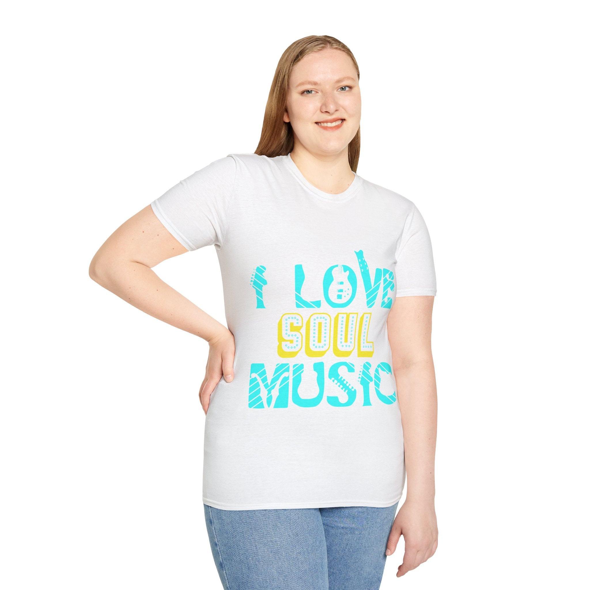 "I Love Soul Music" Unisex Soft style T-Shirt