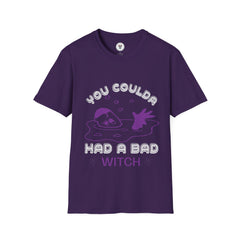 "YOU COULDA HAD A BAD WITCH" Unisex Soft style T-Shirt