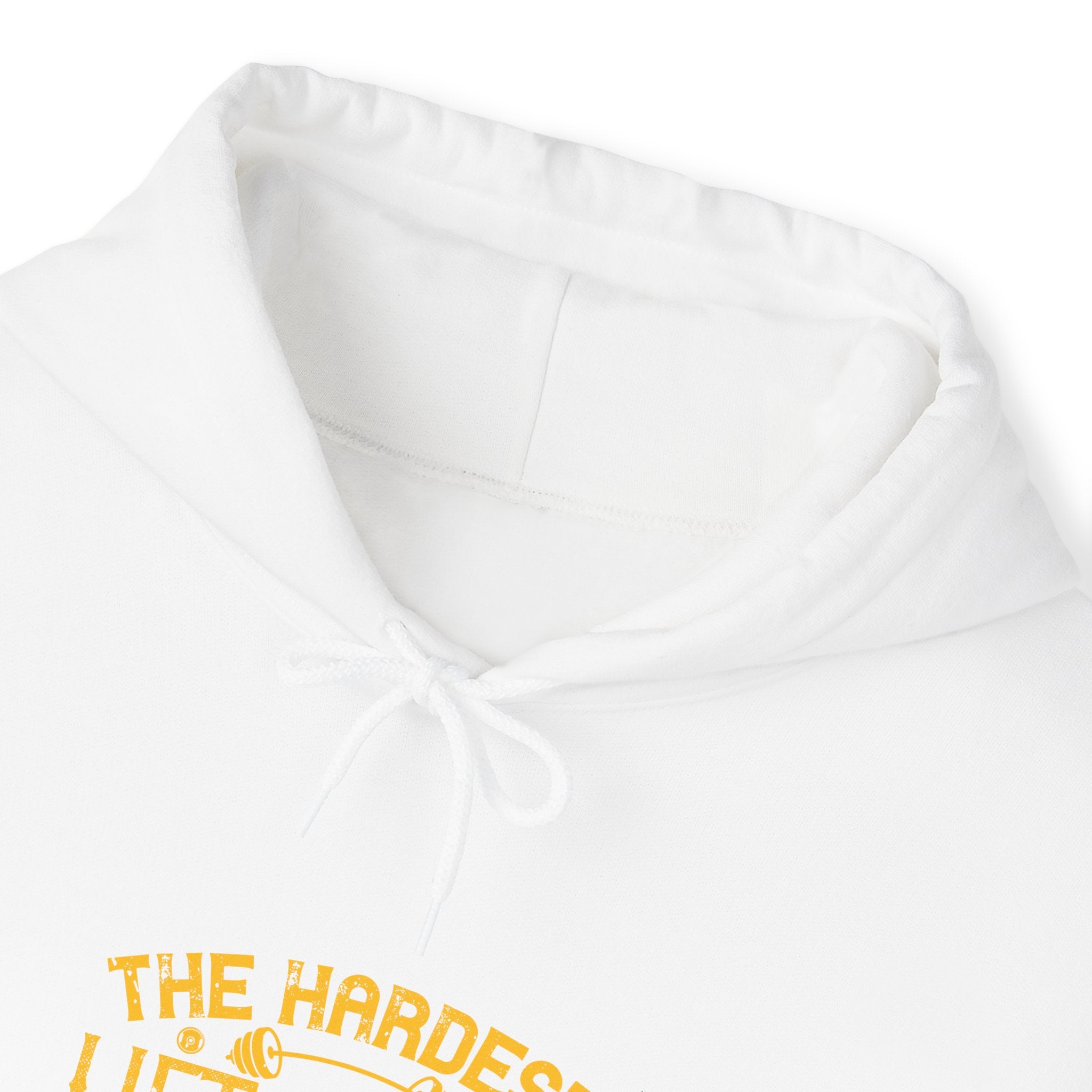 "The hardest lift of all is lifting your butt off the couch"  Unisex Heavy Blend™ Hooded Sweatshirt