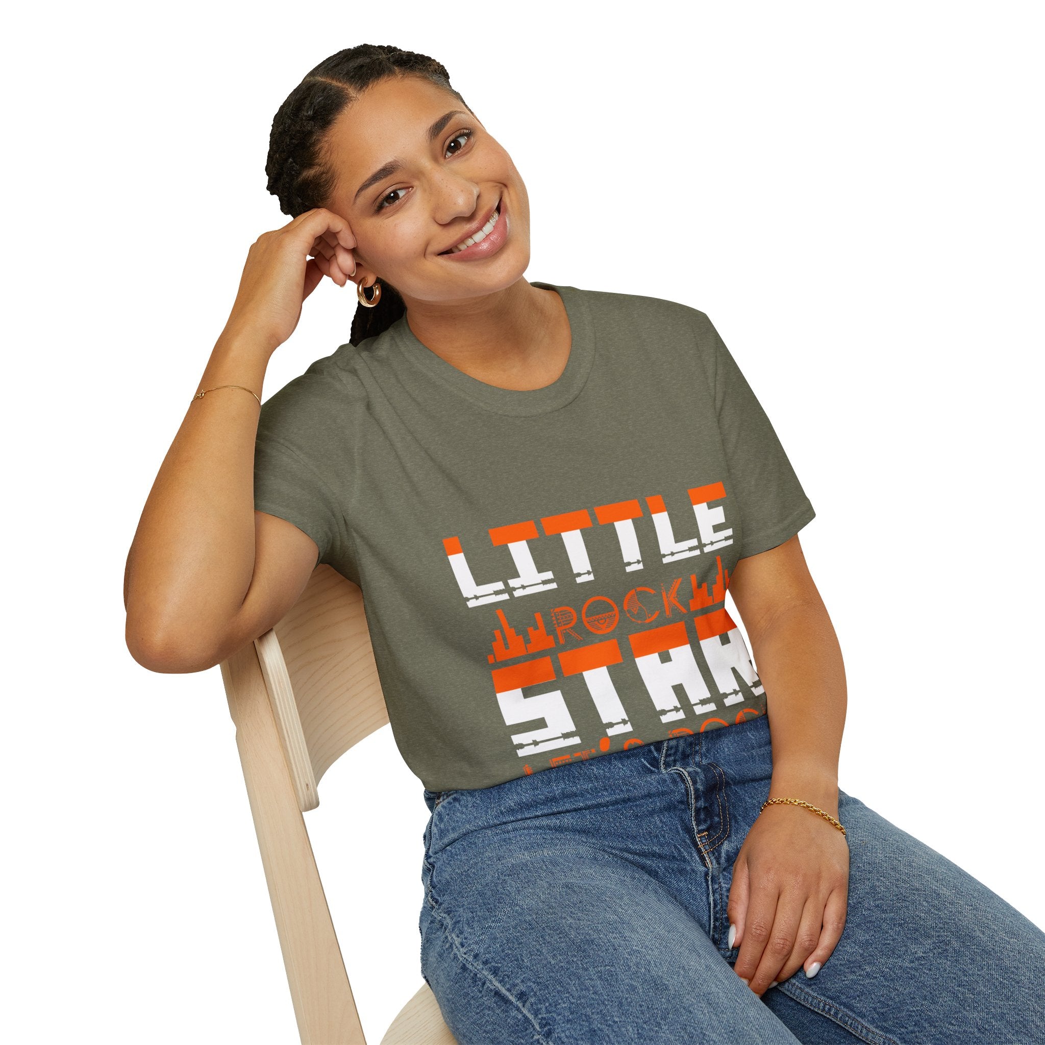 "Little Rock Star Lets Rock" Unisex Soft style T-Shirt