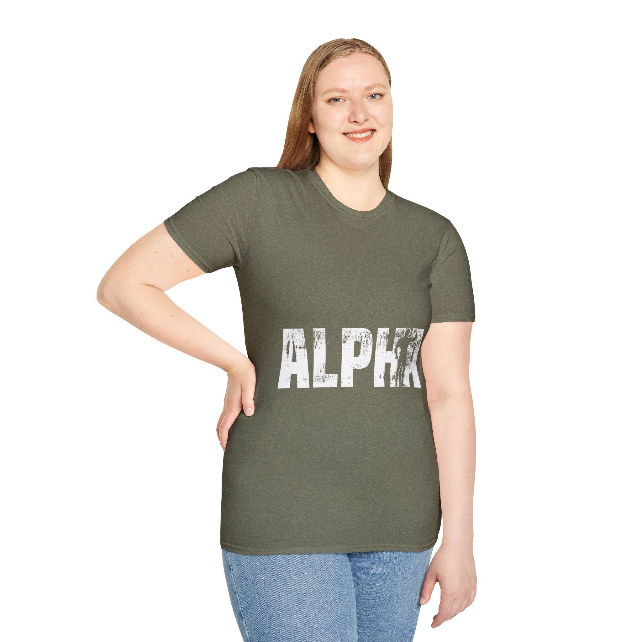 "Alpha Gym" Unisex Softstyle T-Shirt