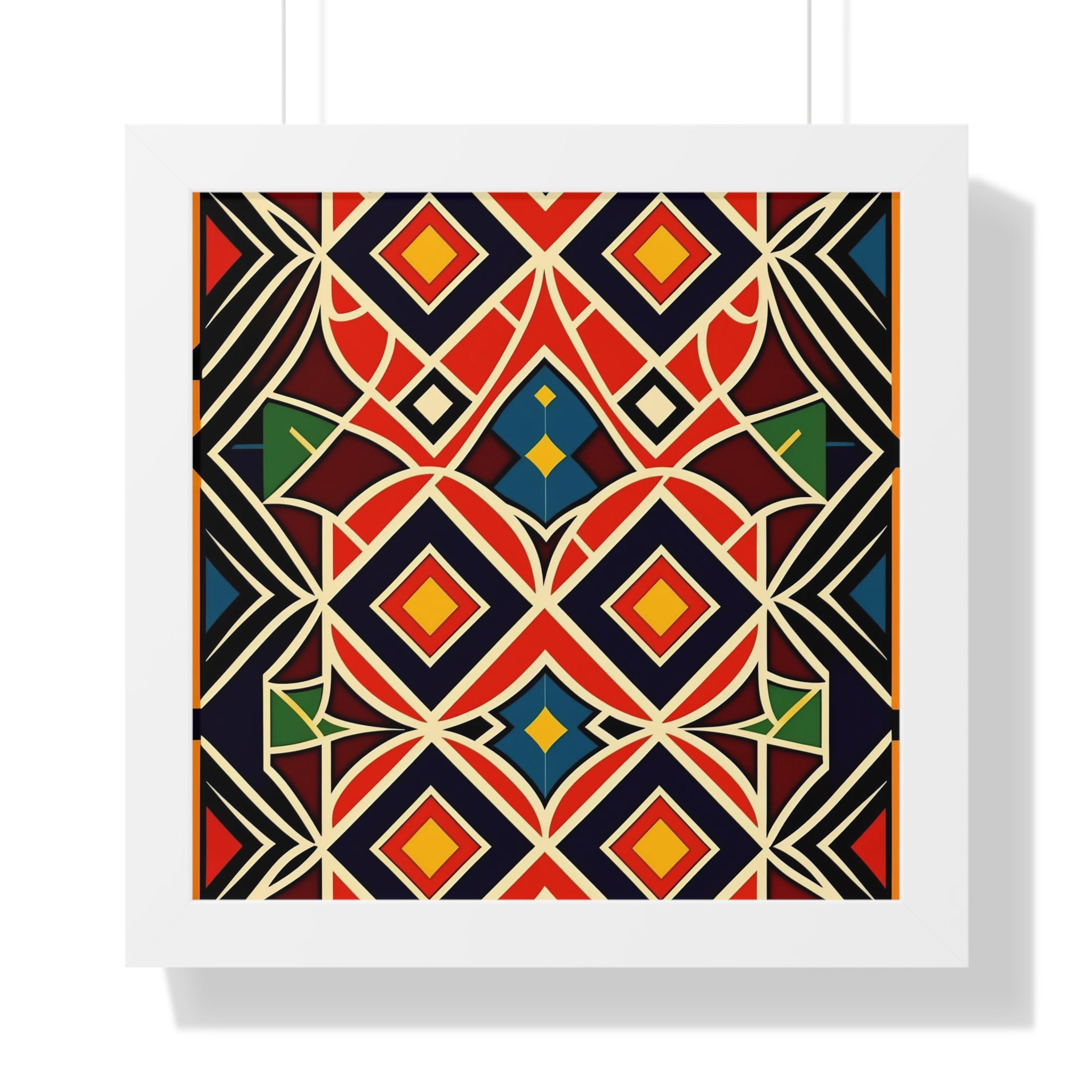 "BOHO" Framed Vertical Poster