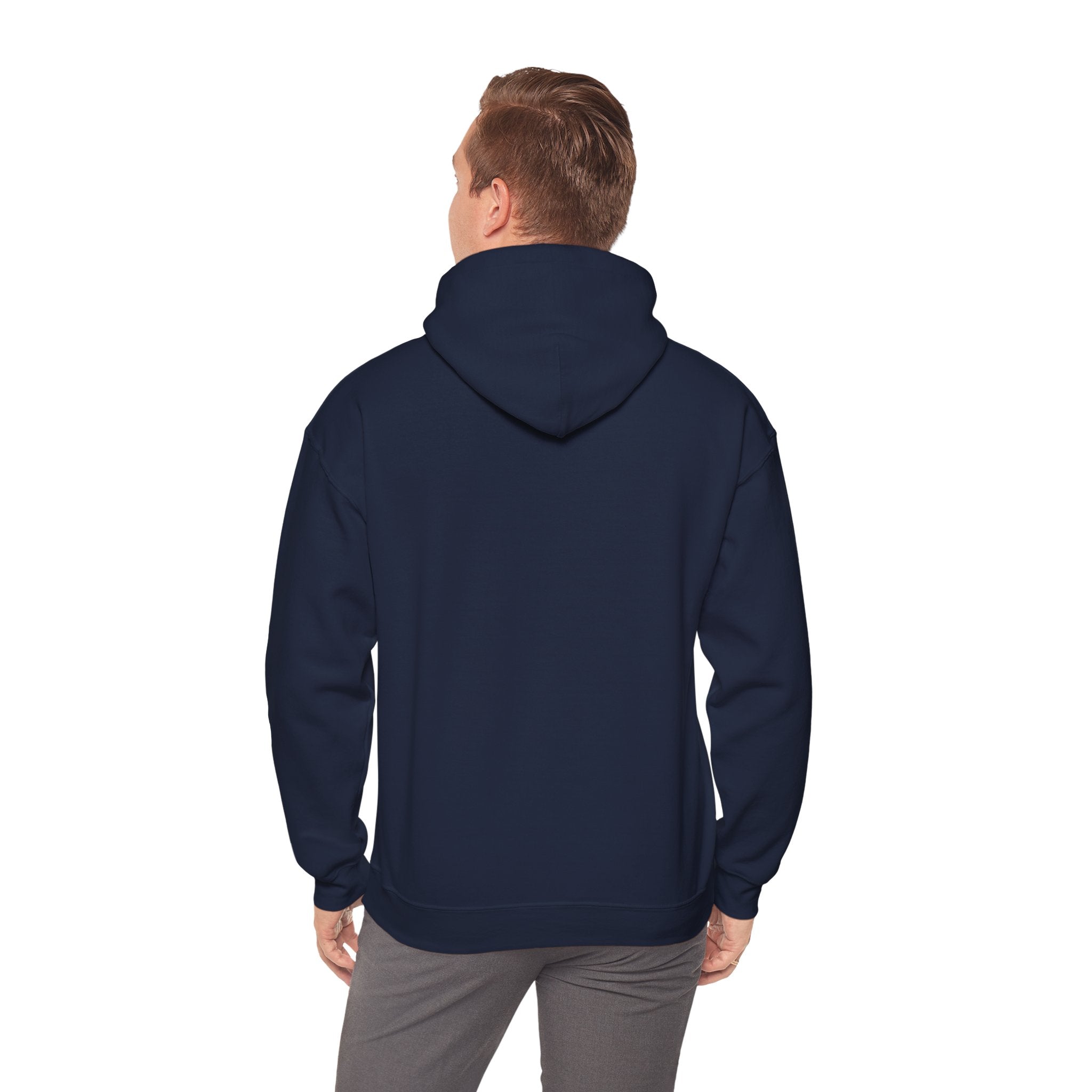 "The successful warrior is the average man, with laser-like focus" Unisex Heavy Blend™ Hooded Sweatshirt