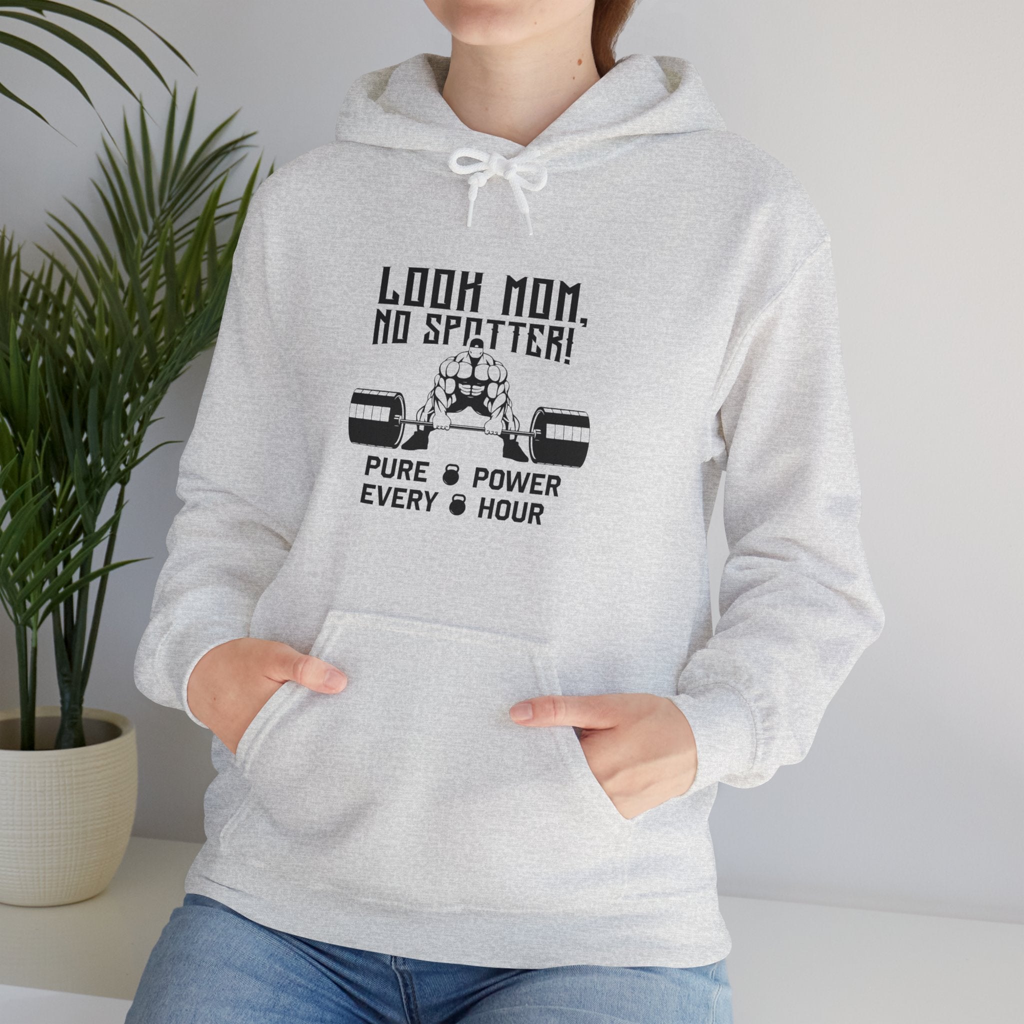 "Pure Power, Every Hour" Unisex Heavy Blend™ Hooded Sweatshirt