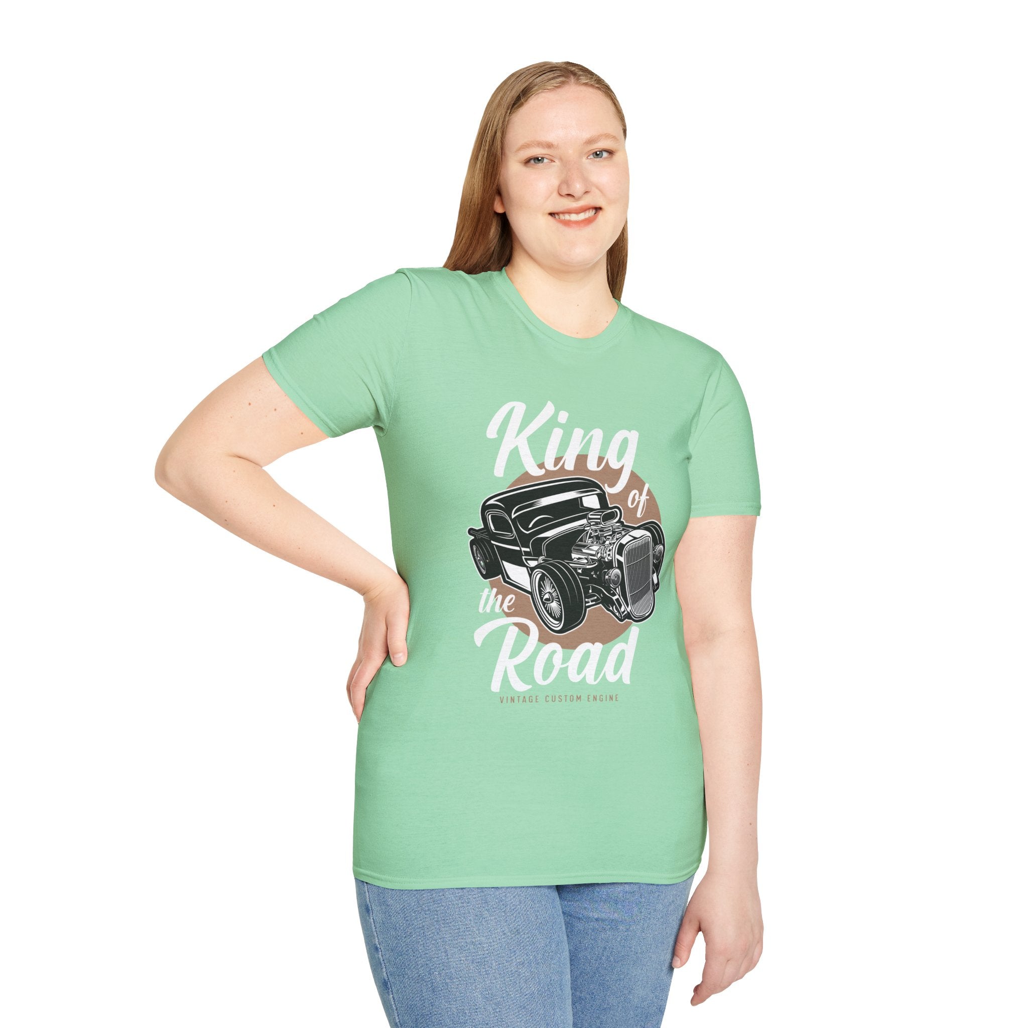 "KING OF THE ROAD" Unisex Soft style T-Shirt