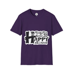 "HAPPY HALLOWEEN" Unisex Soft style T-Shirt