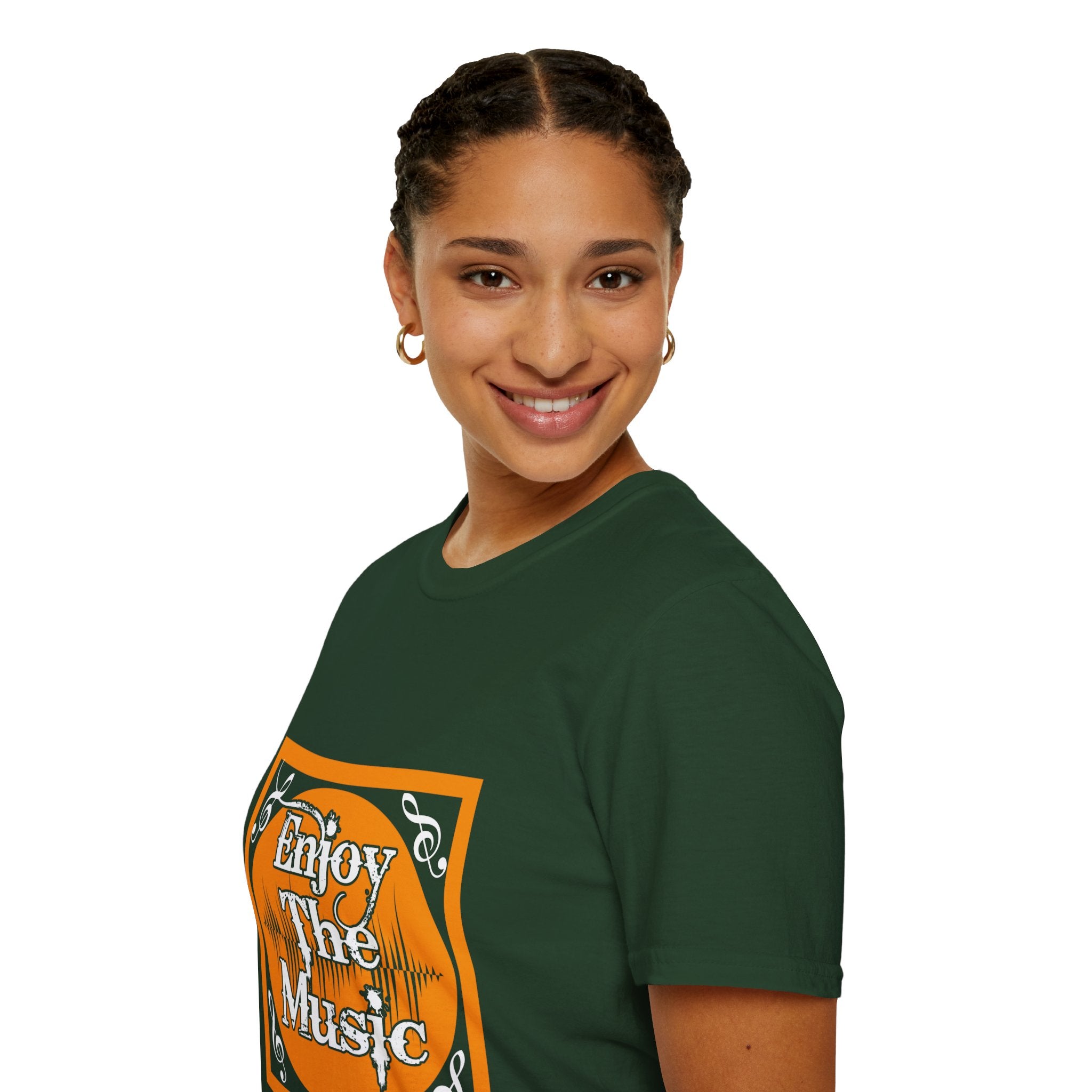 "Enjoy The Music" Unisex Soft style T-Shirt