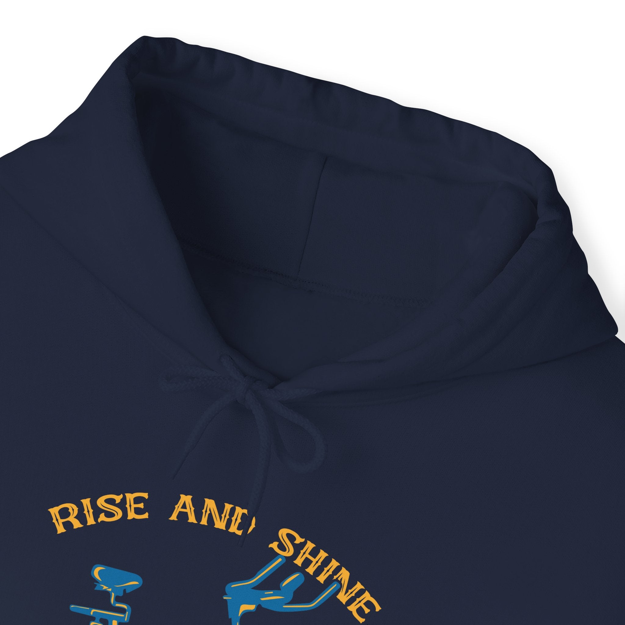 "Rise And Shine Workout Time" Unisex Heavy Blend™ Hooded Sweatshirt