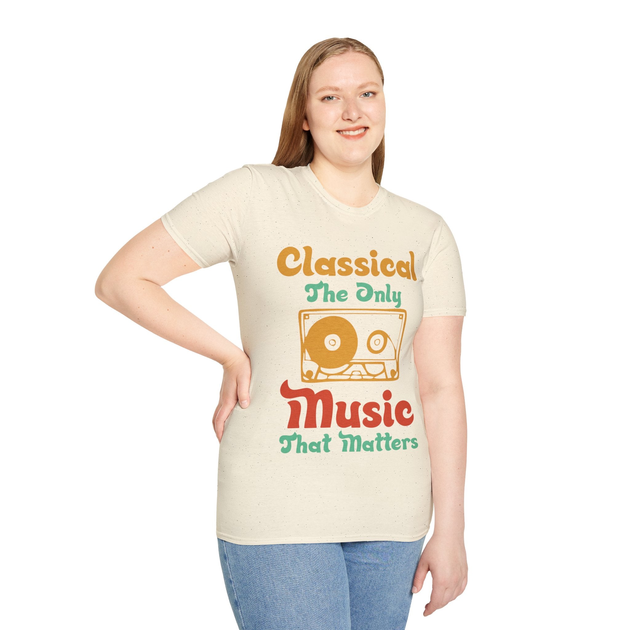 "Classical The Only Music That Matters" Unisex Soft style T-Shirt