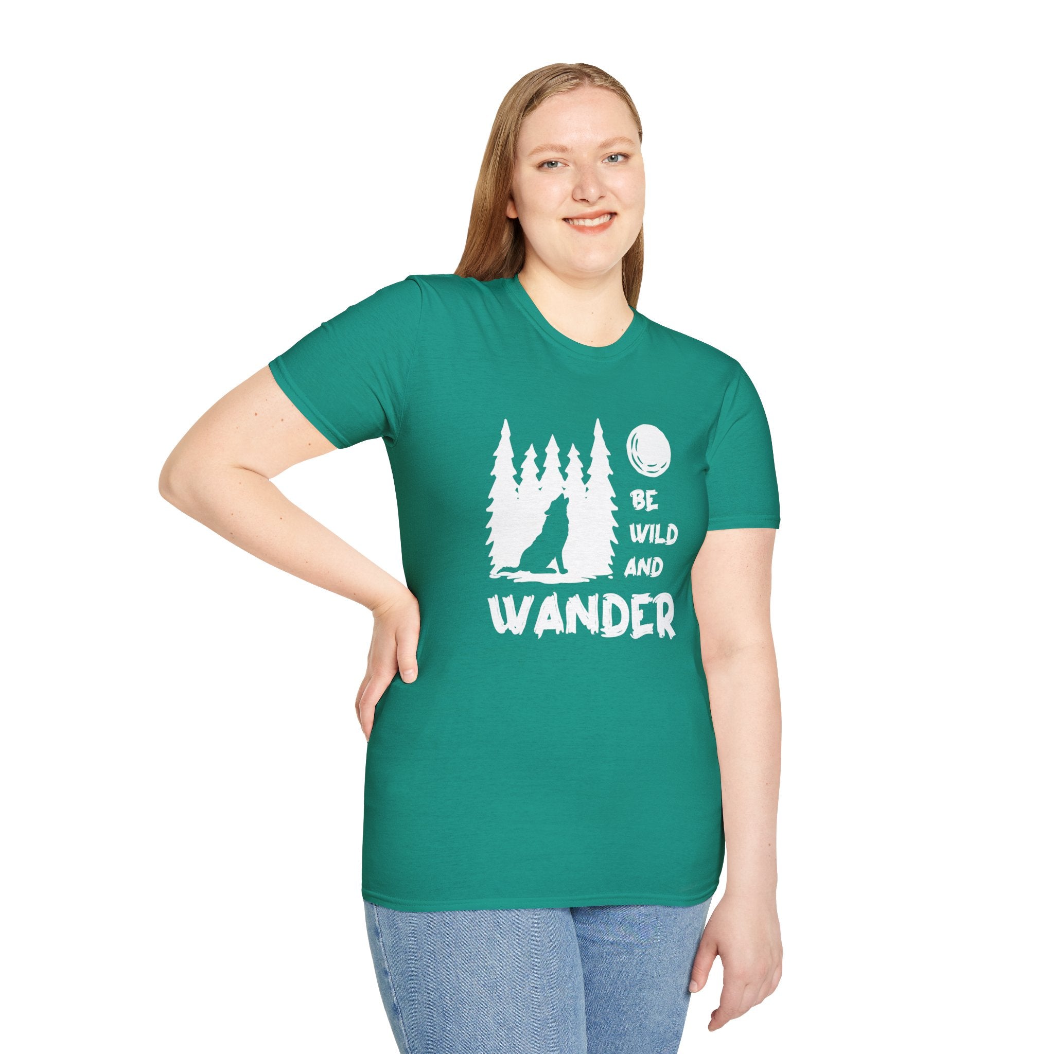 "Be WildAnd Wander" Unisex Softstyle T-Shirt