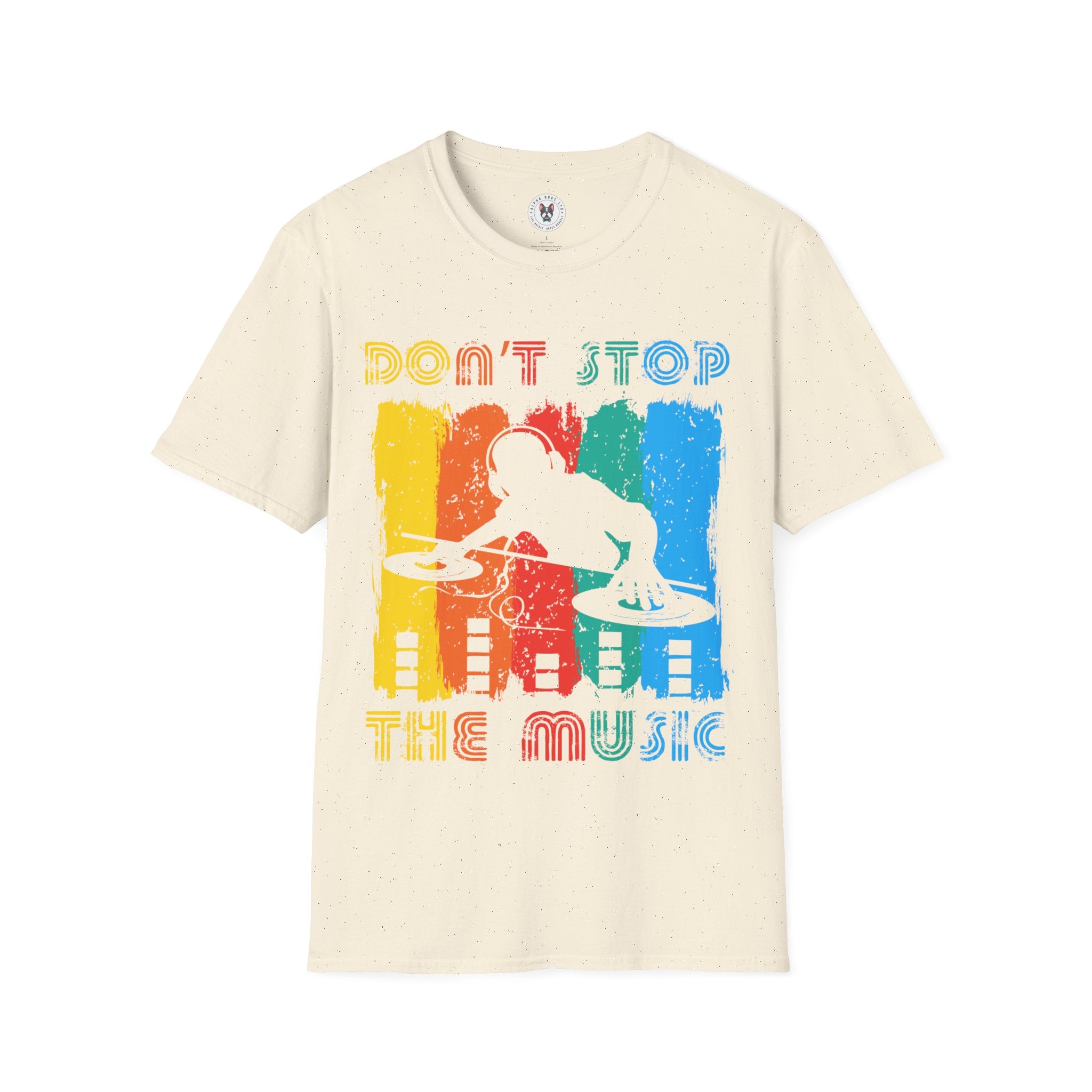 "Don't Stop the Music" Unisex Soft style T-Shirt