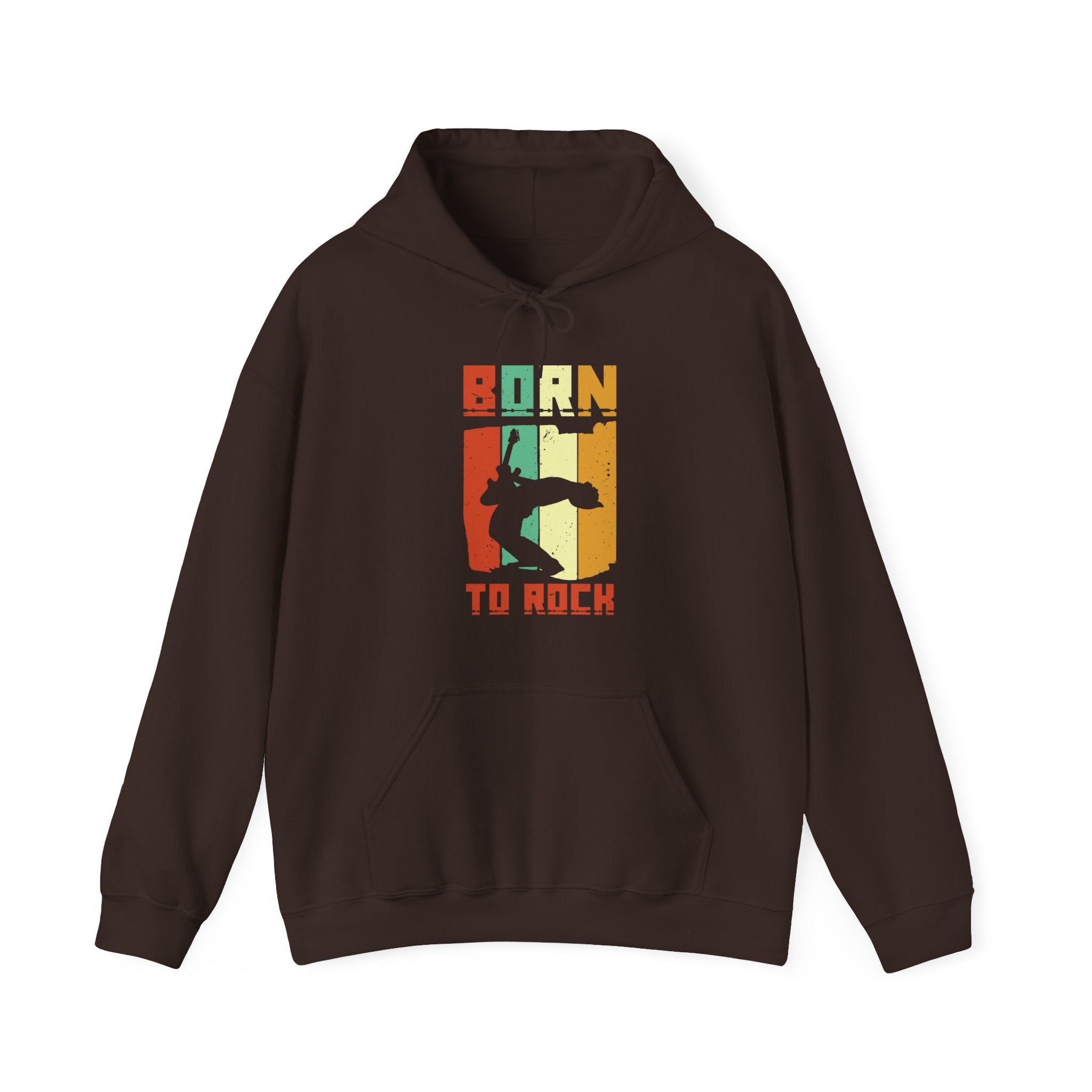 "Born To Rock"  Unisex Heavy Blend™ Hooded Sweatshirt