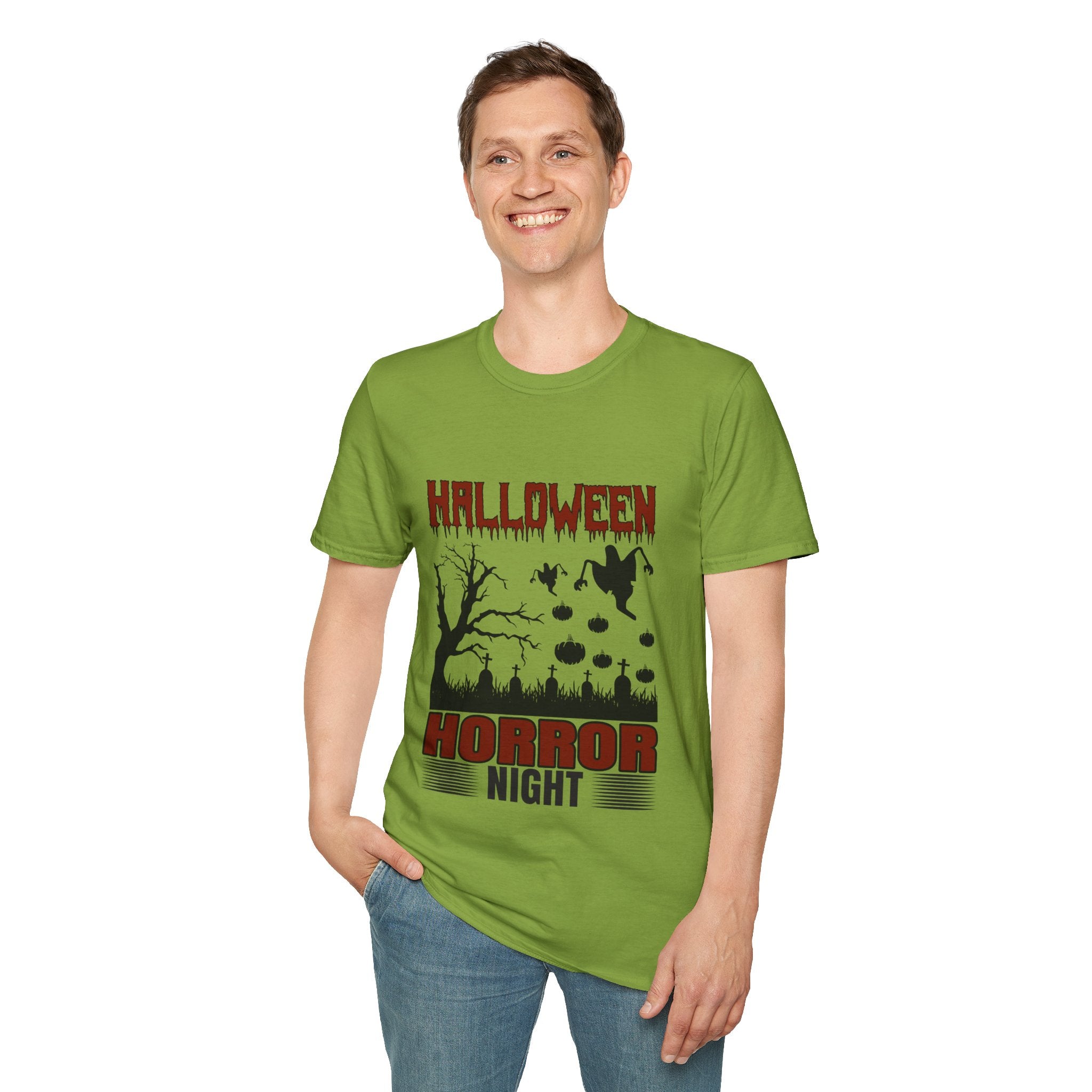 "HALLOWEEN HORROR" Unisex Soft style T-Shirt