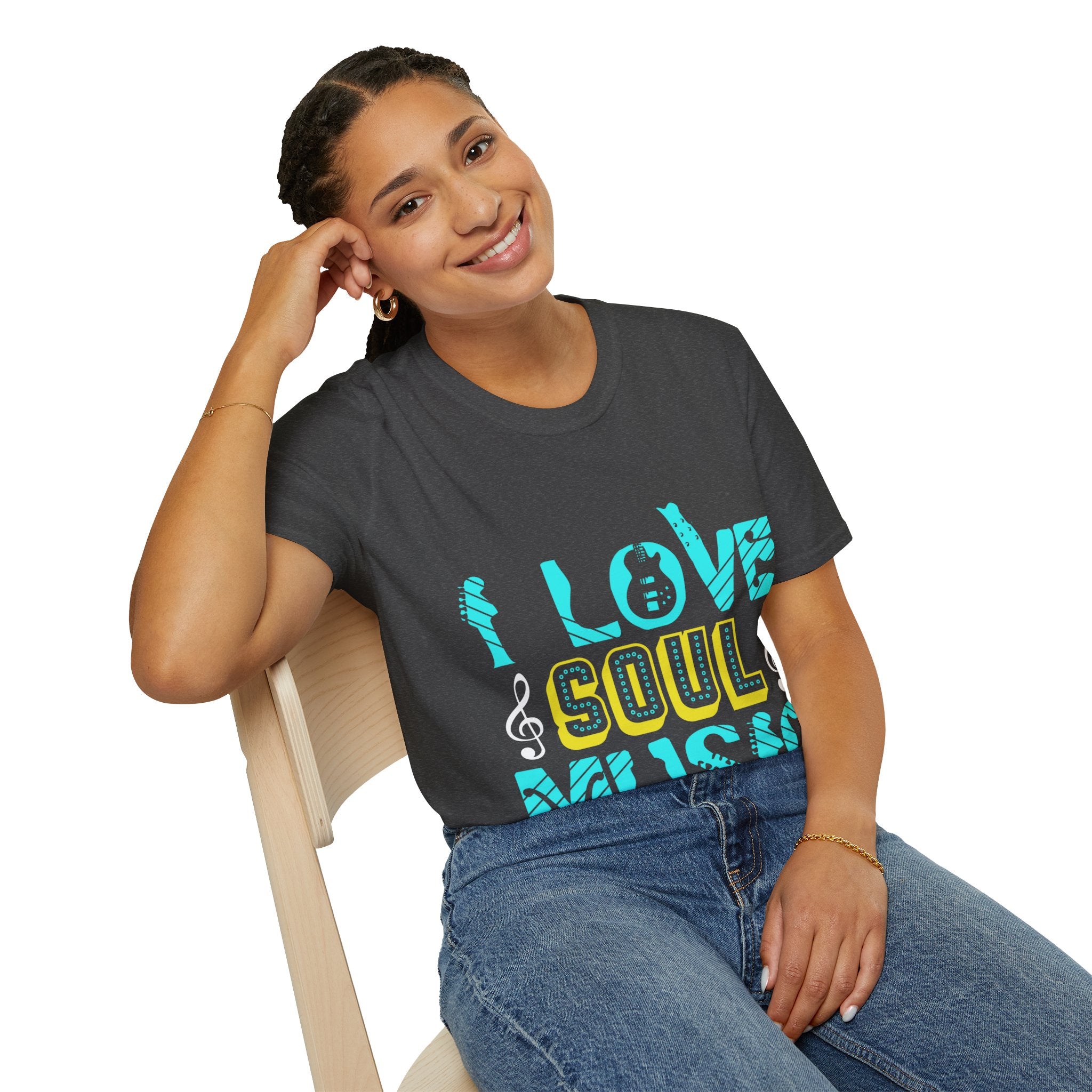 "I Love Soul Music" Unisex Soft style T-Shirt