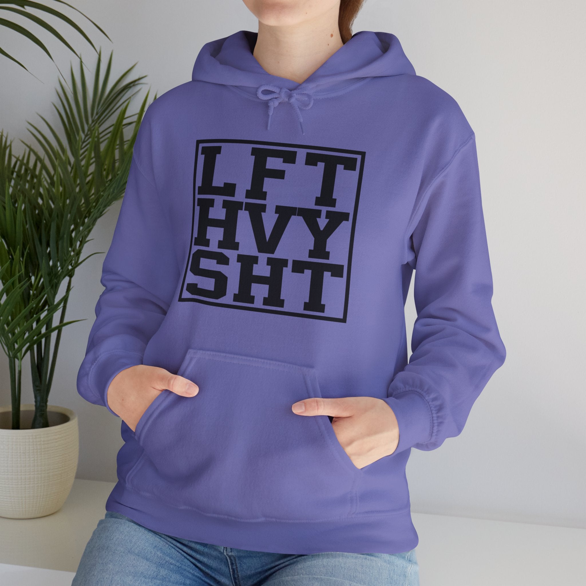 "Lift Heavy Shit" Unisex Heavy Blend™ Hooded Sweatshirt