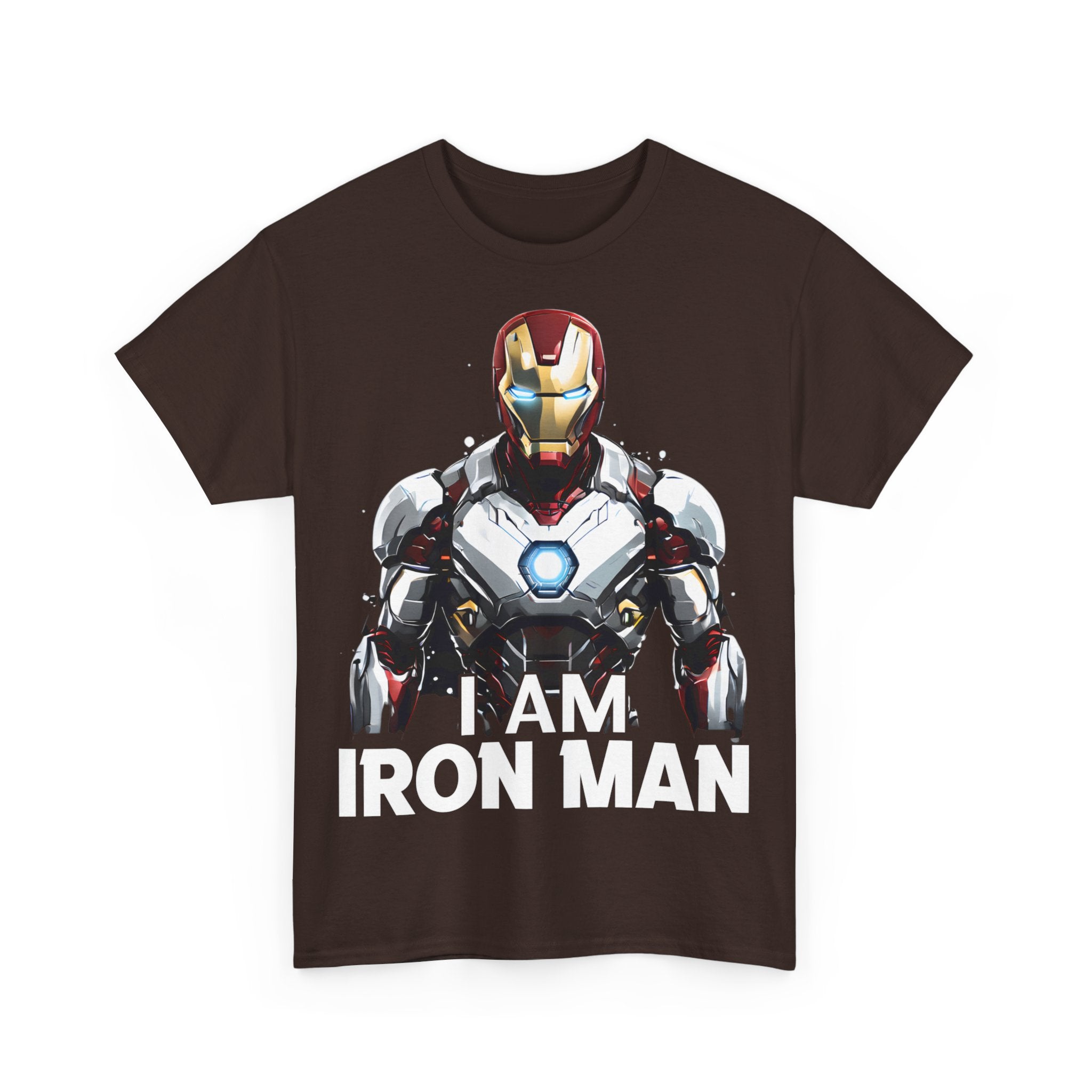 "I AM IRON MAN" Unisex Heavy Cotton Tee