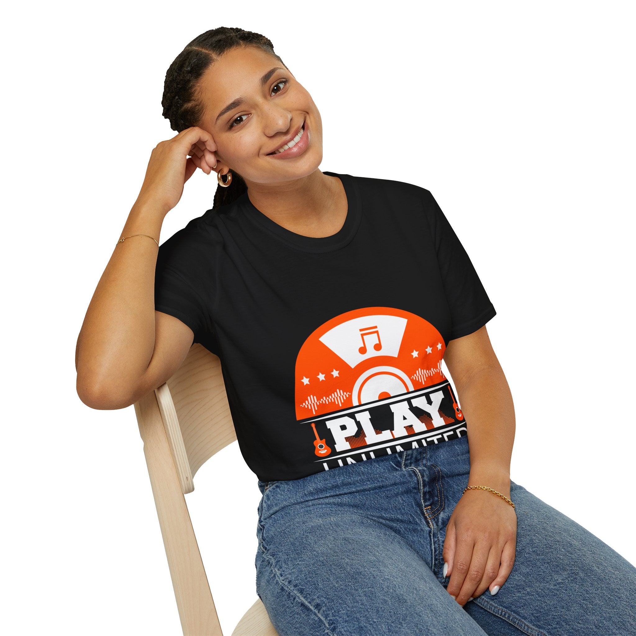 "Play Unlimited" Unisex Soft style T-Shirt