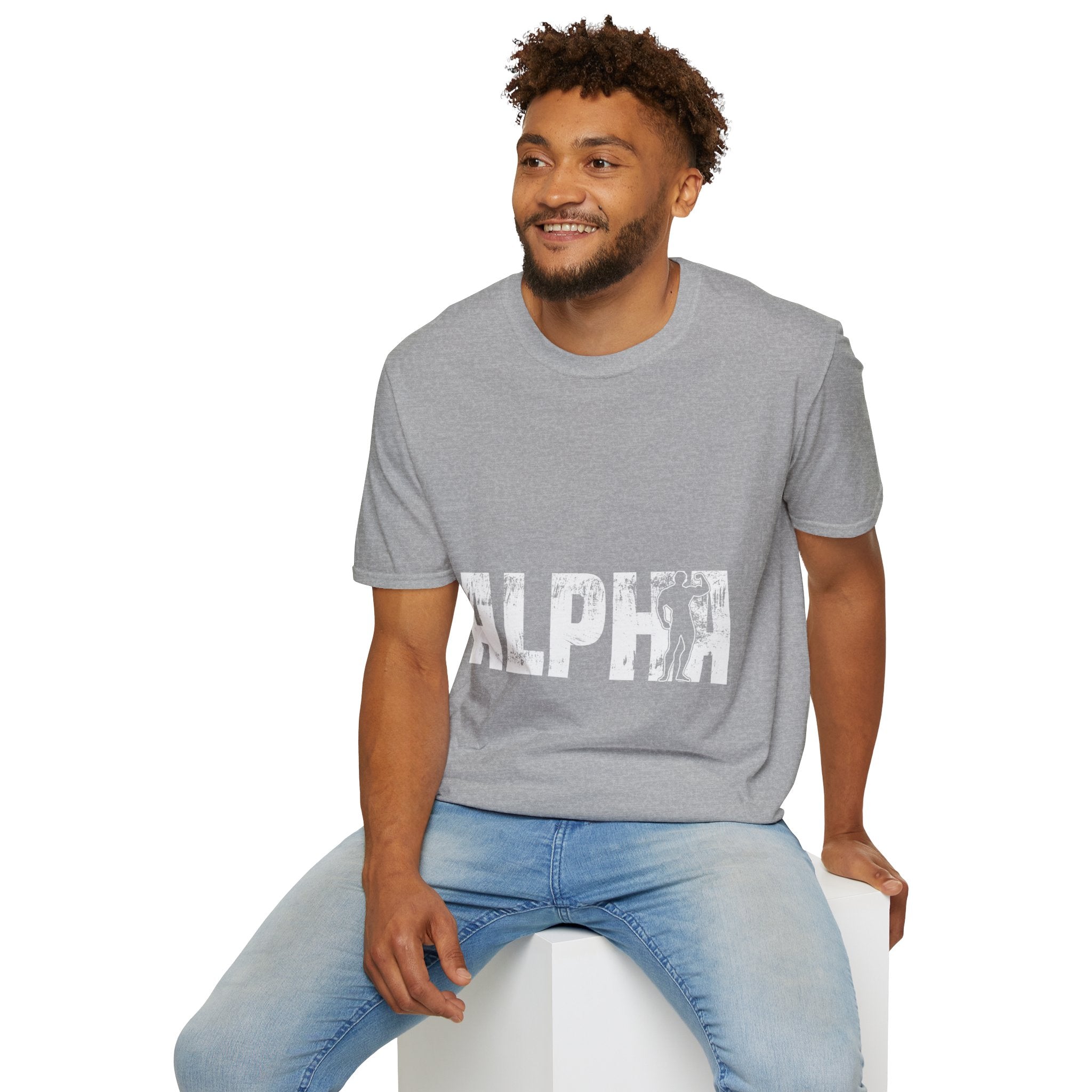 "Alpha Gym" Unisex Softstyle T-Shirt