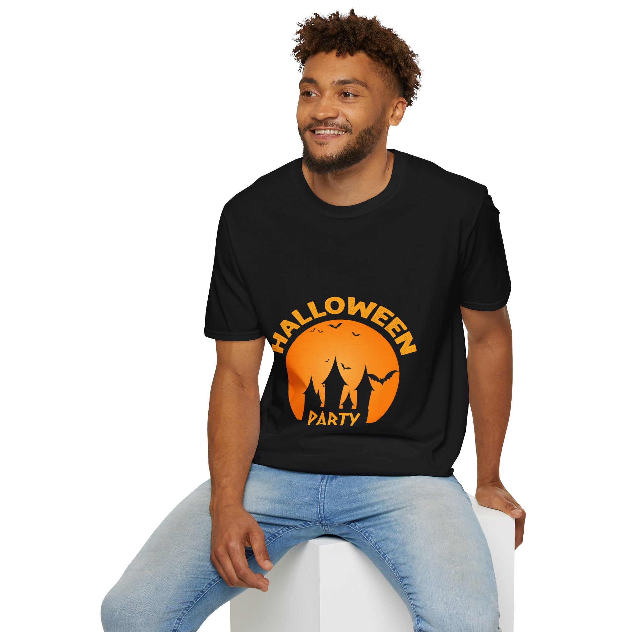 "HALLOWEEN PARTY" Unisex Soft style T-Shirt