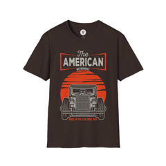 "THE AMERICAN MOTOWORKS MADE IN THE USA SINCE 1964" Unisex Soft style T-Shirt