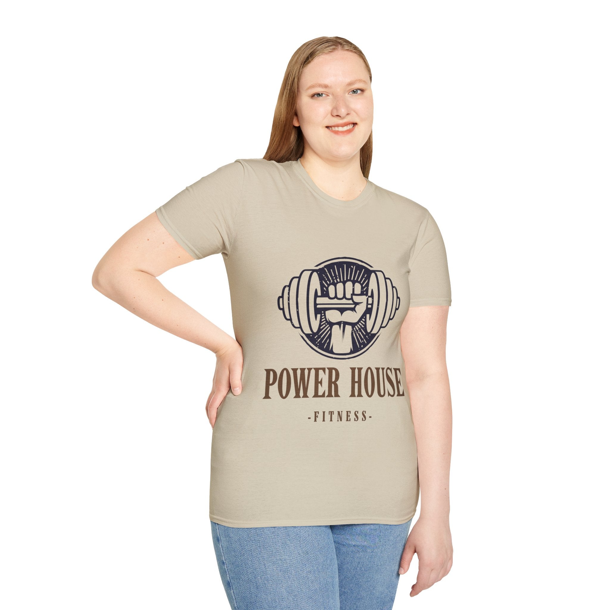 "Power House Fitness" Unisex Soft style T-Shirt