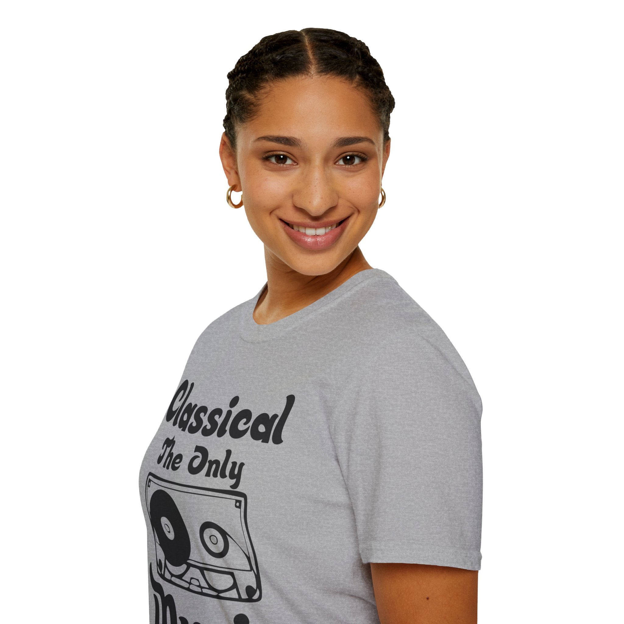 "Classical The Only Music That Matters" Unisex Soft style T-Shirt