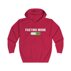 Fasting Mode Unisex Full Zip Hoodie