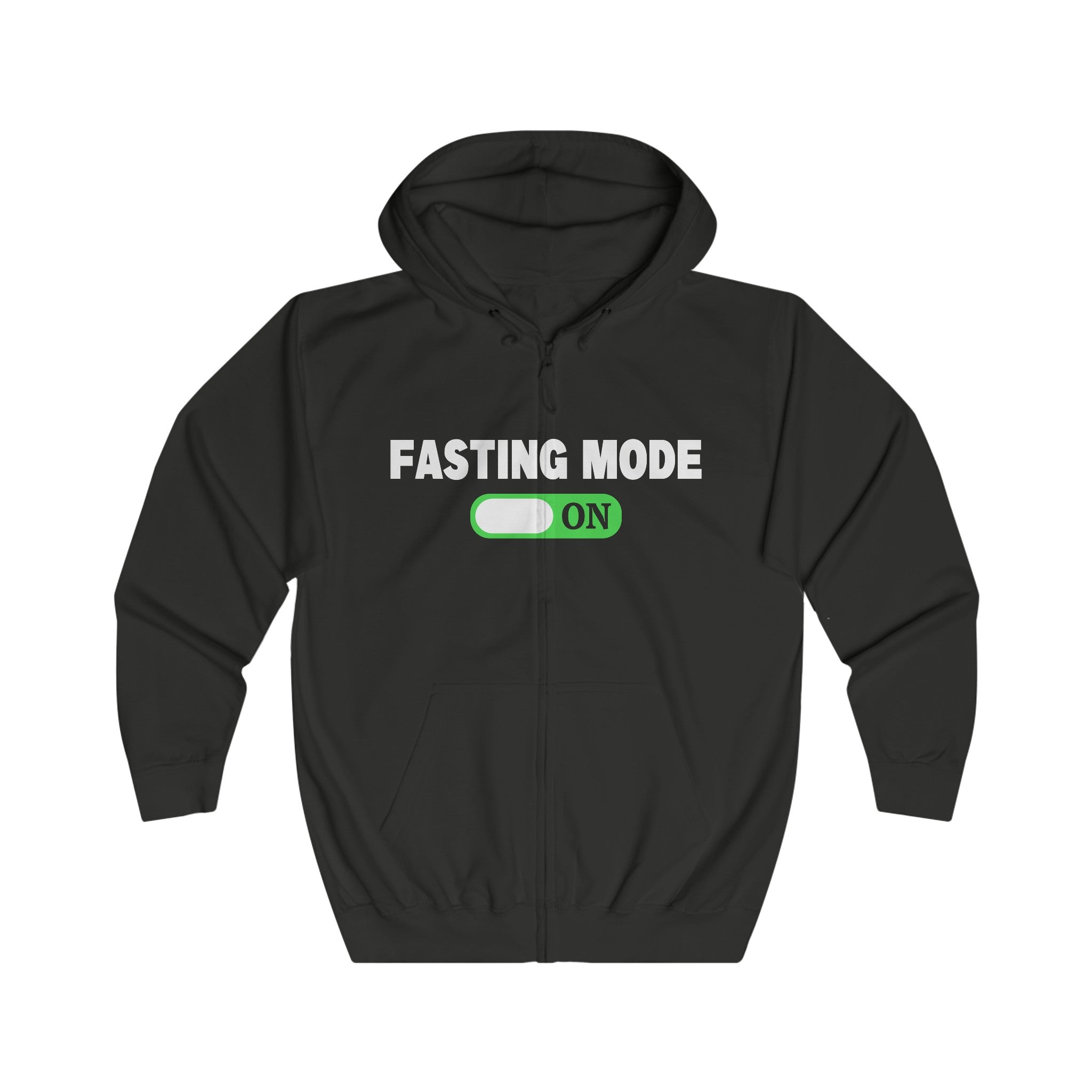 Fasting Mode Unisex Full Zip Hoodie