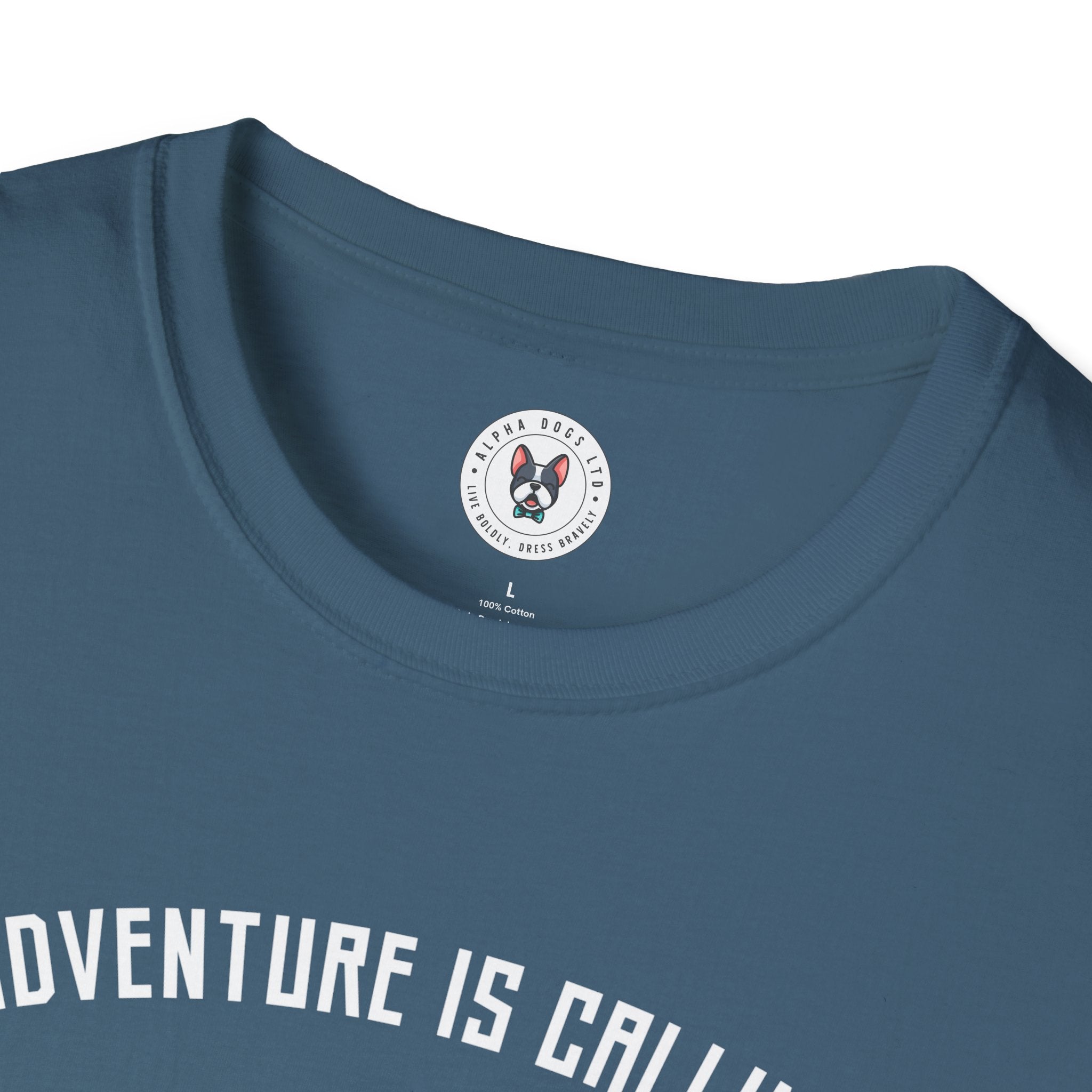 "Adventure Is Calling" Unisex Soft Style T-Shirt