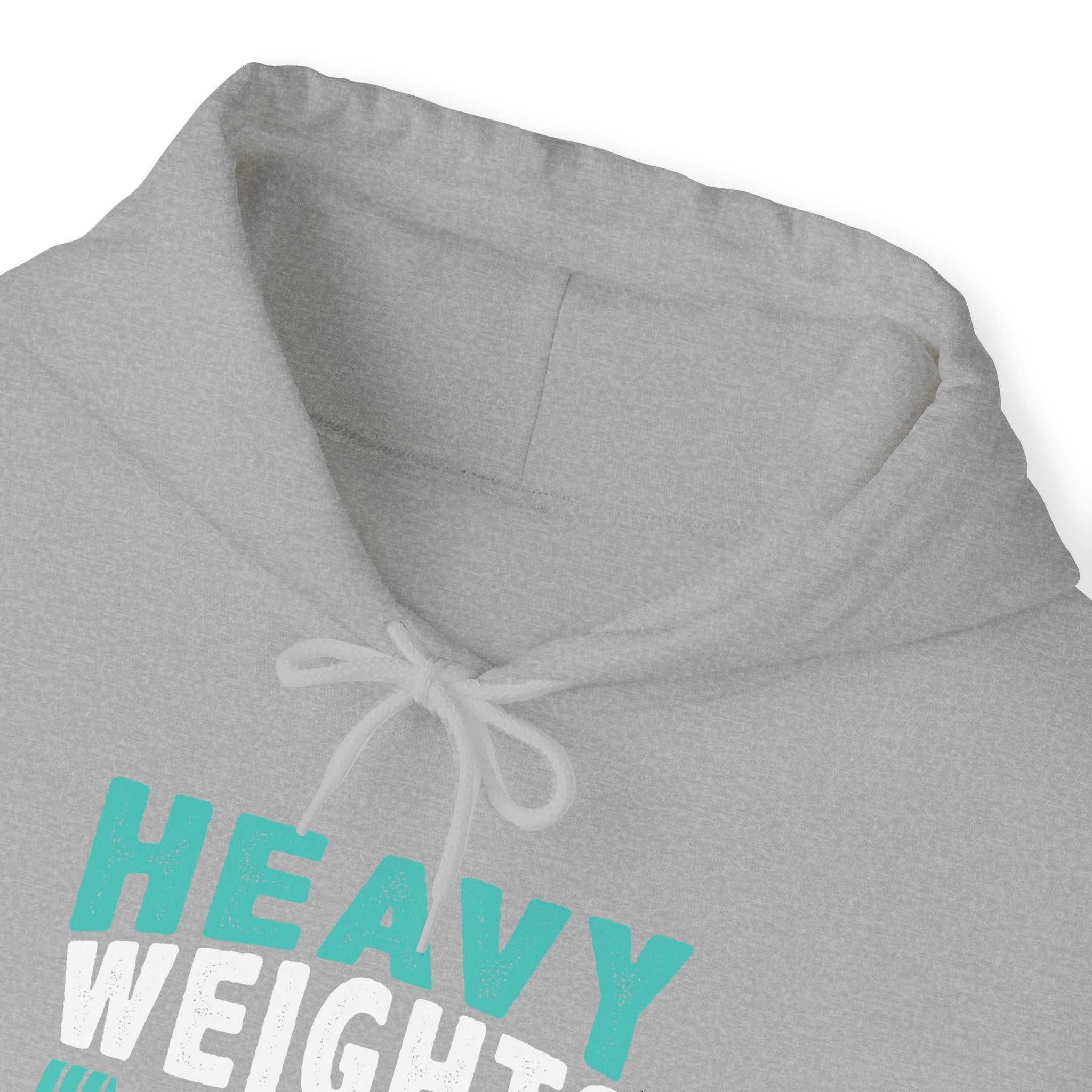 "Heavy Weights And Proteins Shakes" Unisex Heavy Blend™ Hooded Sweatshirt