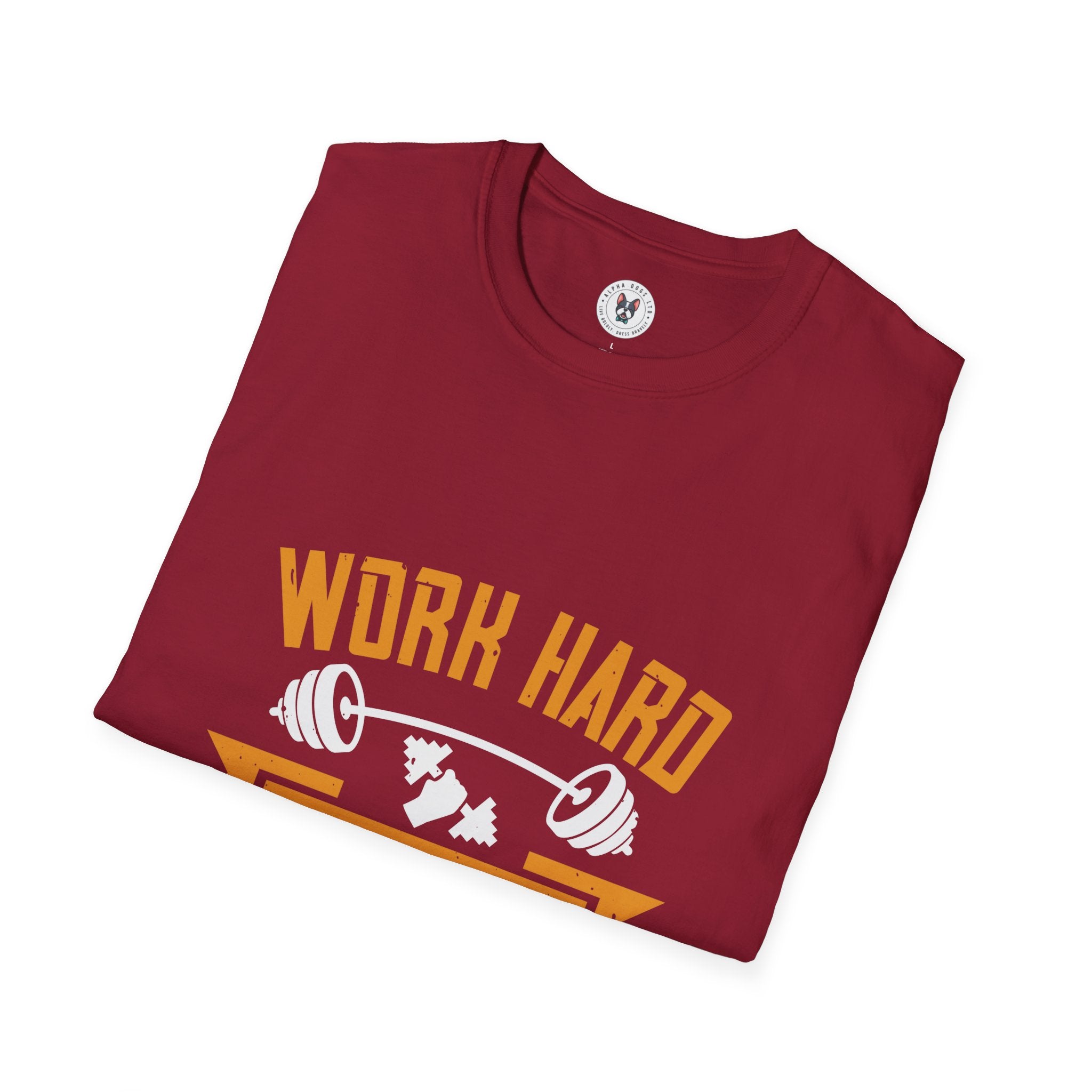 "Work hard in silence. Let success be your noise" Unisex Soft style T-Shirt