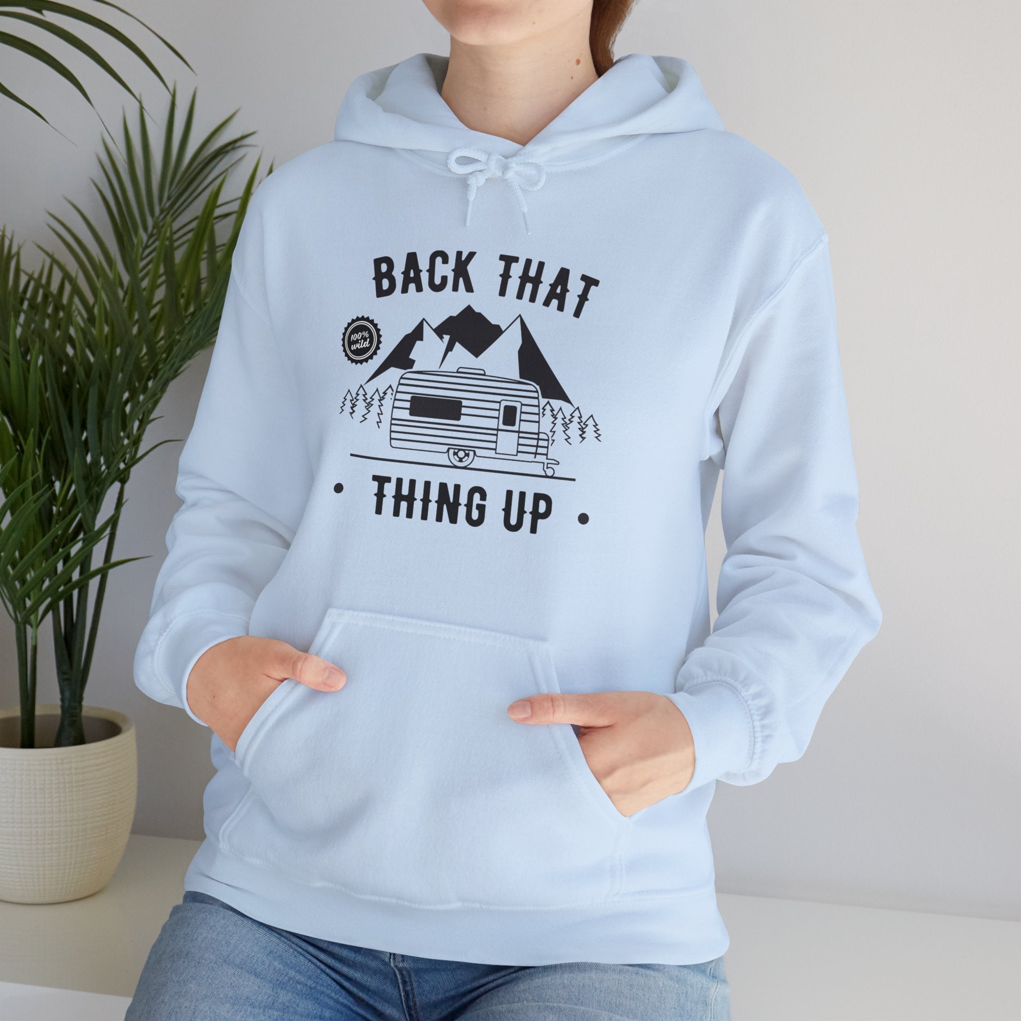 "Back That Thing Up" Unisex Heavy Blend™ Hooded Sweatshirt