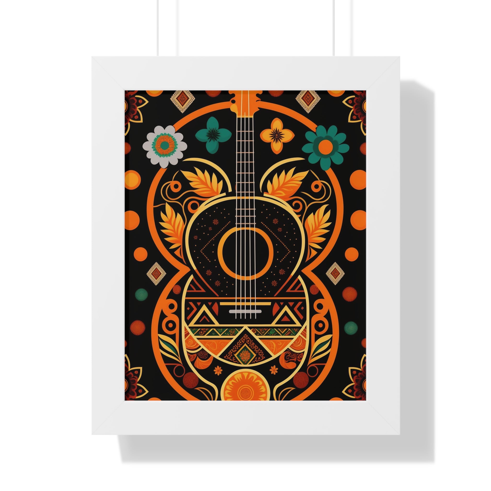 "BOHO" Framed Vertical Poster