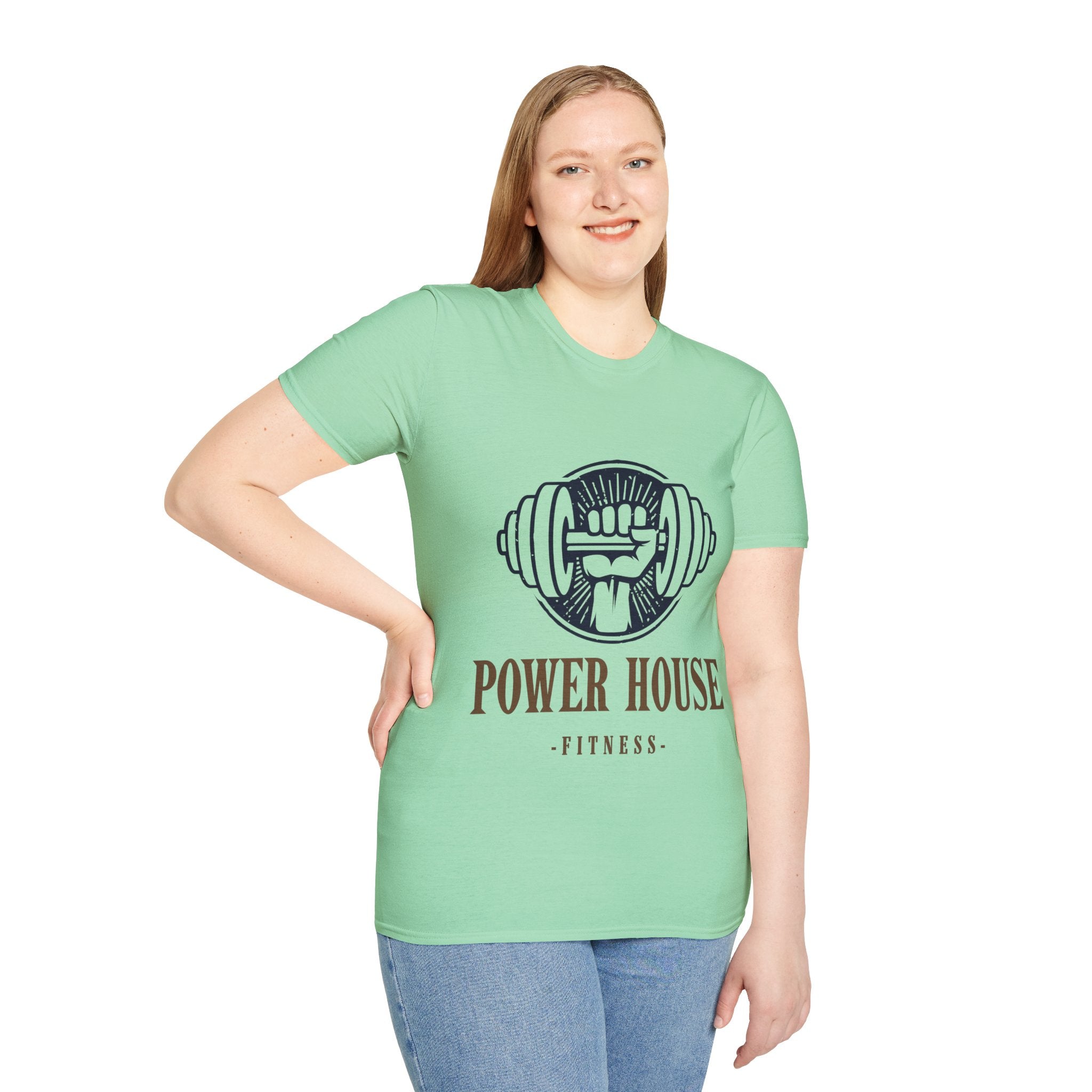 "Power House Fitness" Unisex Soft style T-Shirt