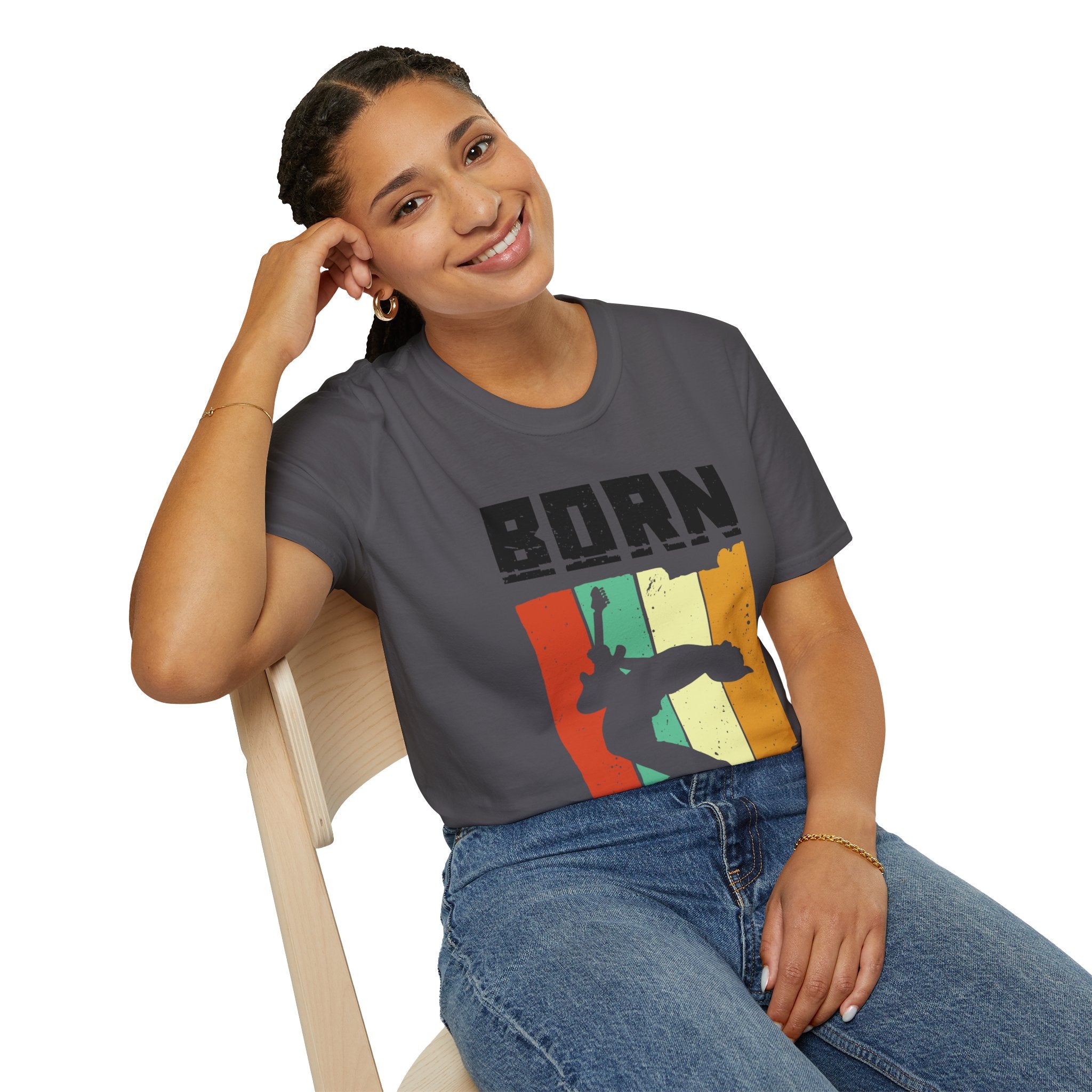 "Born To Rock"  Unisex Soft style T-Shirt