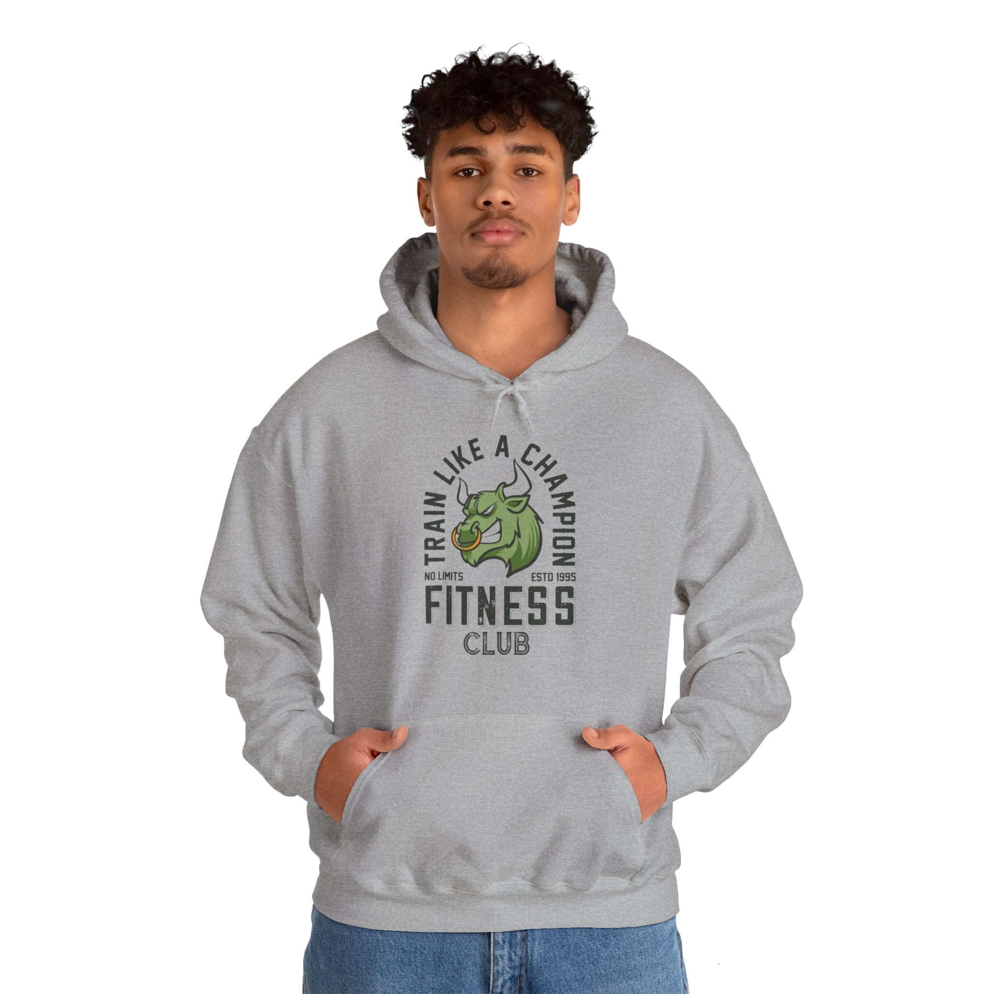 "Train Like A Champion" Unisex Heavy Blend™ Hooded Sweatshirt