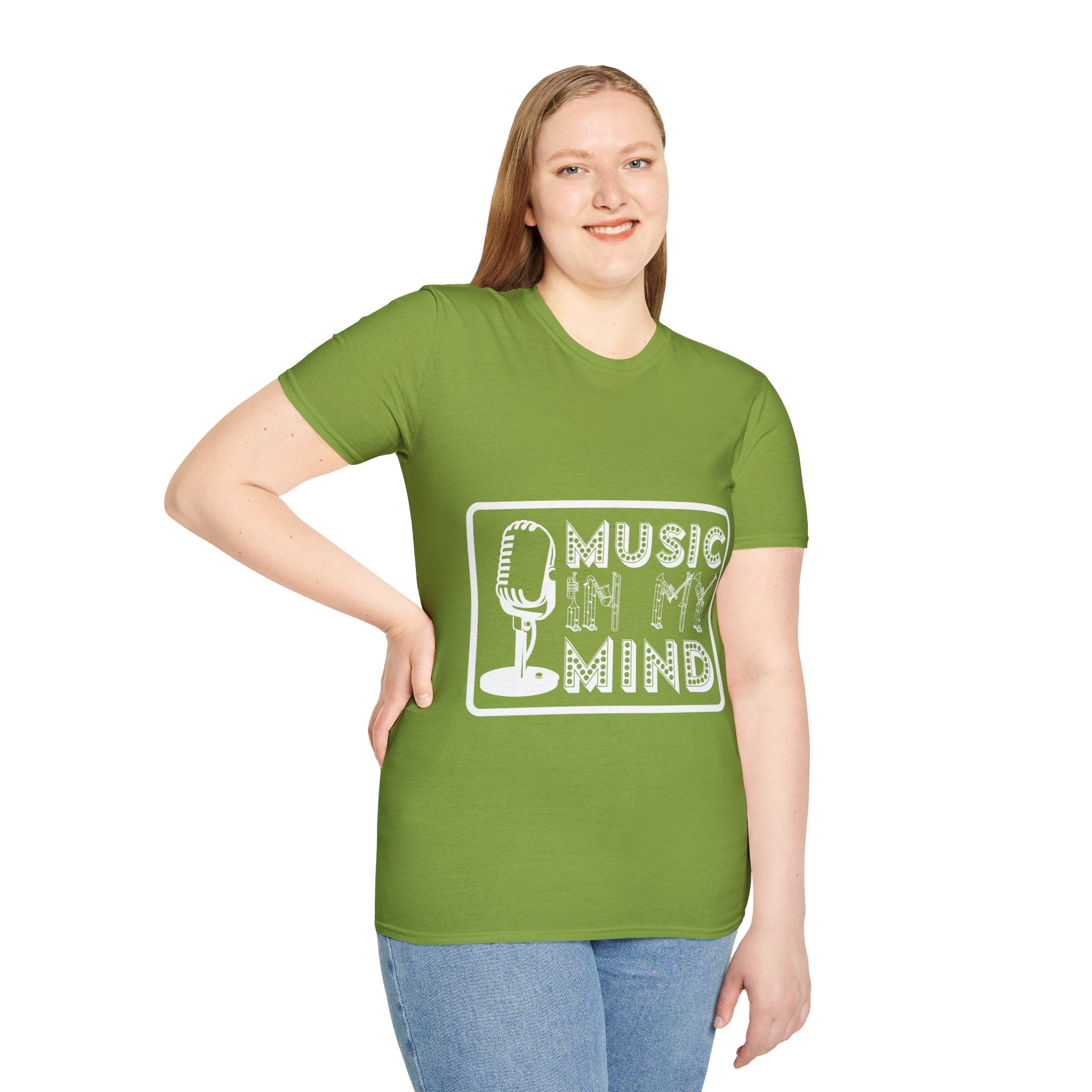 "Music In My Mind" Unisex Soft style T-Shirt