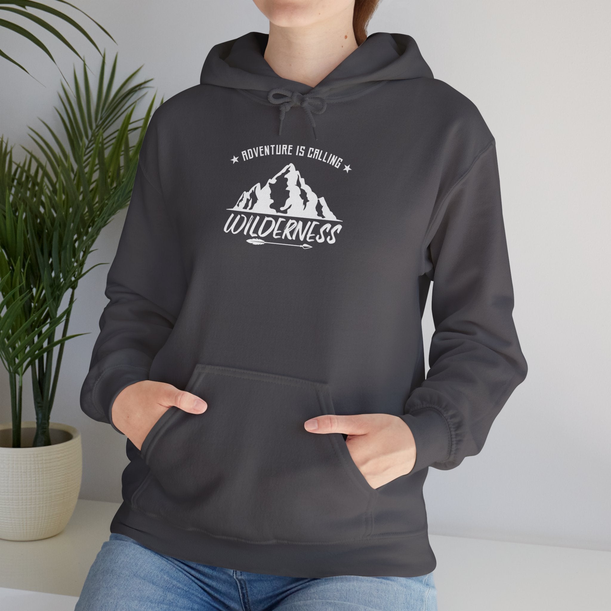 "Adventure Is Calling" Unisex Heavy Blend™ Hooded Sweatshirt