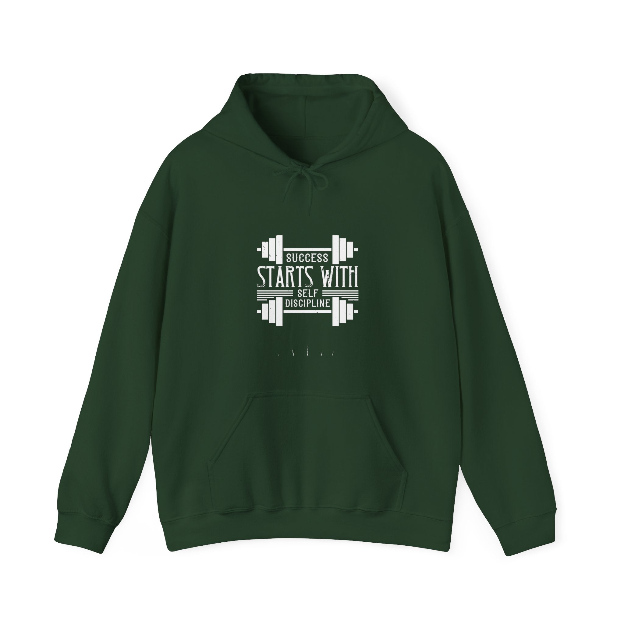 "Success Starts With Self Discipline" Unisex Heavy Blend™ Hooded Sweatshirt