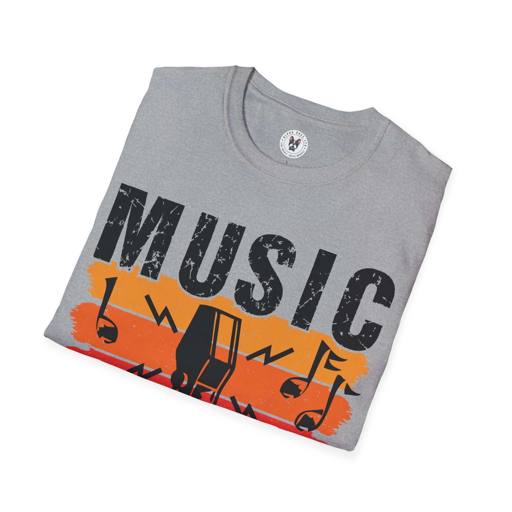 "Music Can Change The World" Unisex Soft style T-Shirt