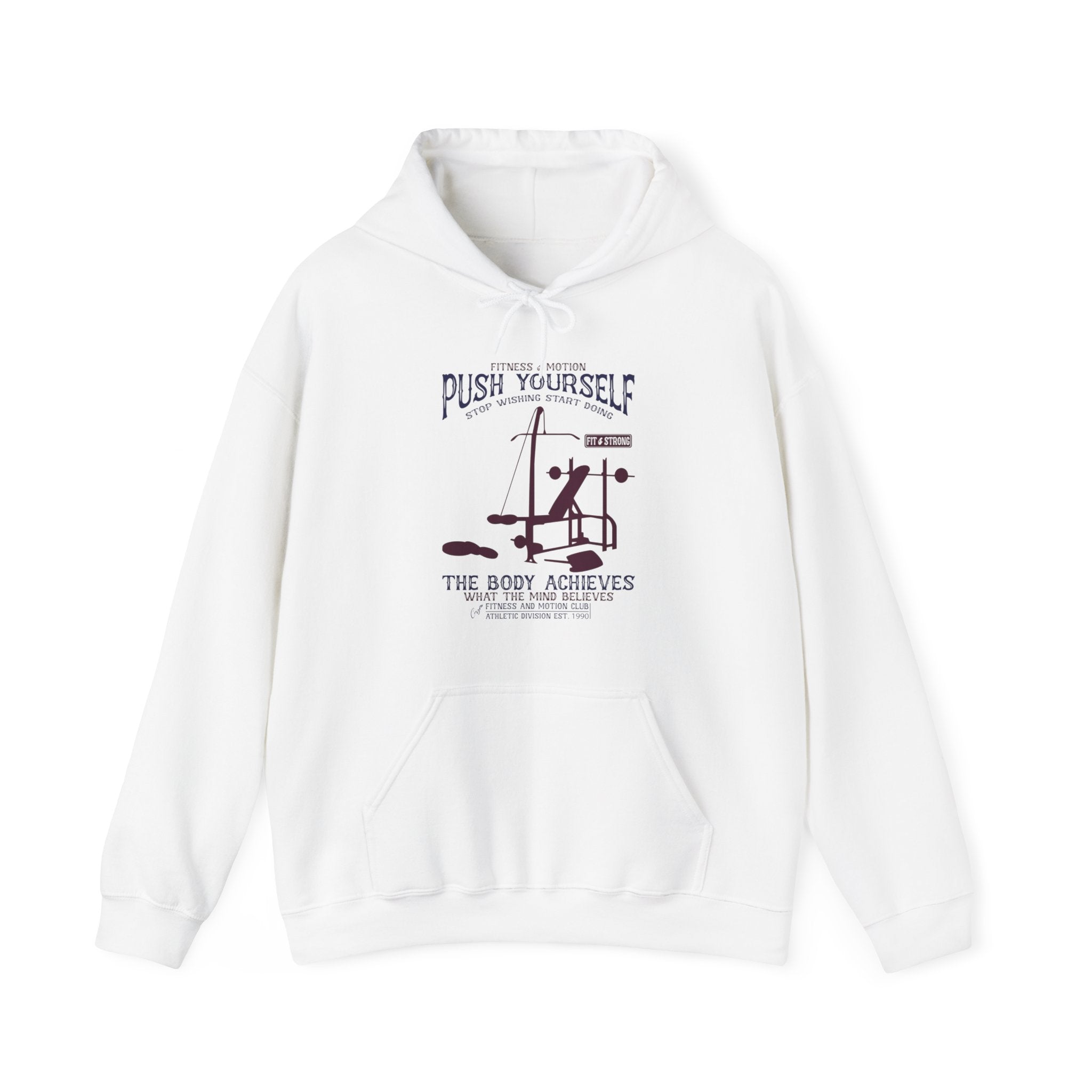 "Push Yourself"  Unisex Heavy Blend™ Hooded Sweatshirt