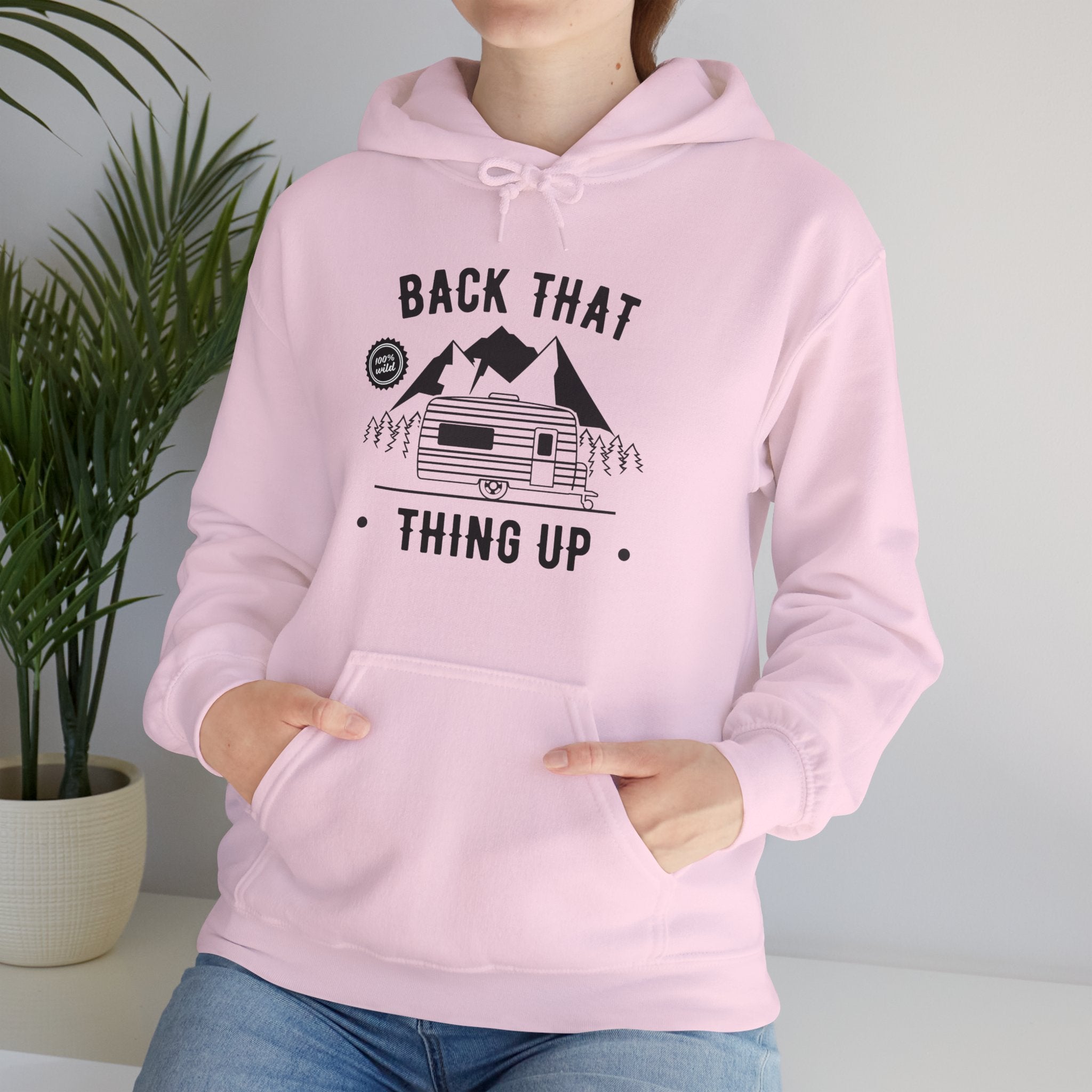 "Back That Thing Up" Unisex Heavy Blend™ Hooded Sweatshirt