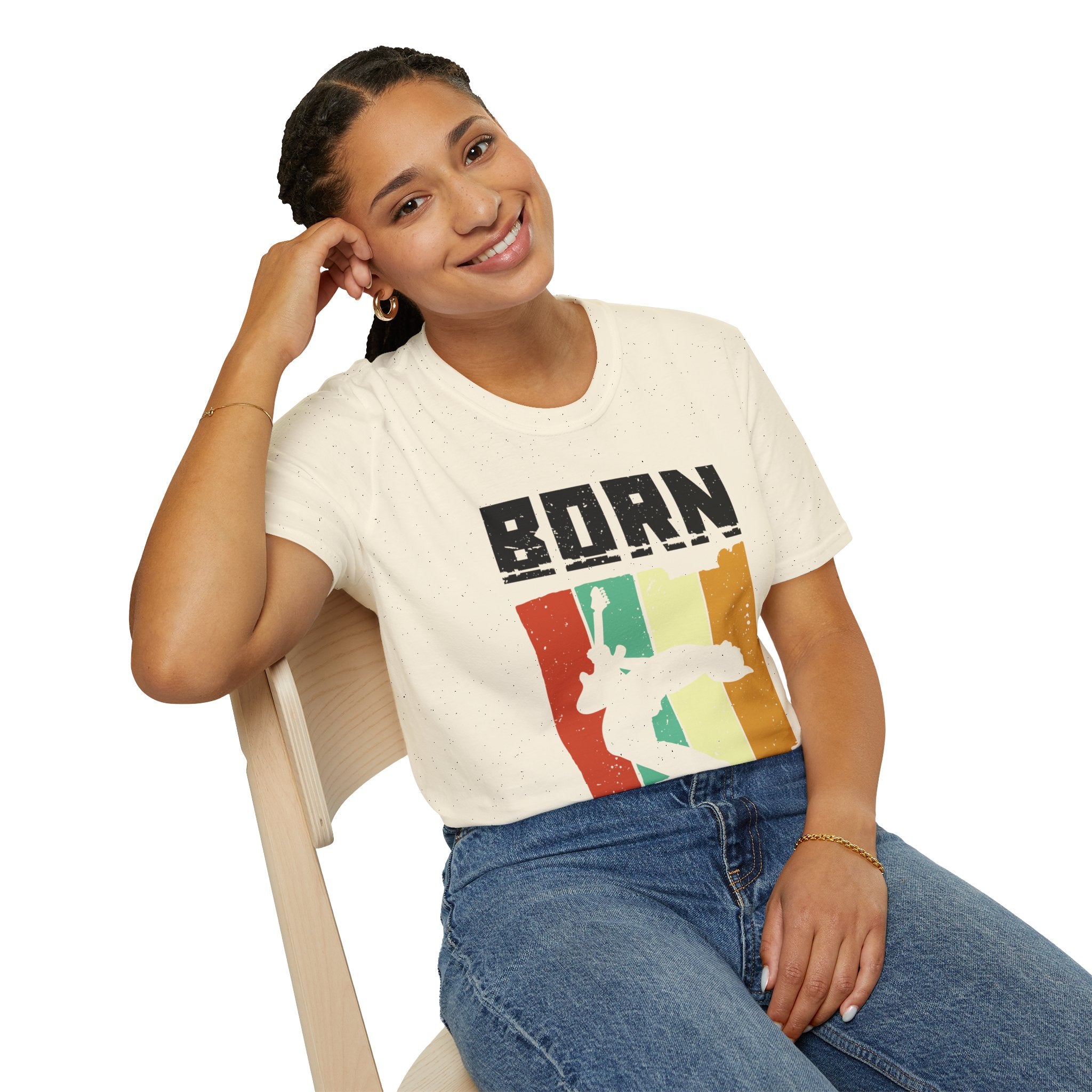 "Born To Rock"  Unisex Soft style T-Shirt