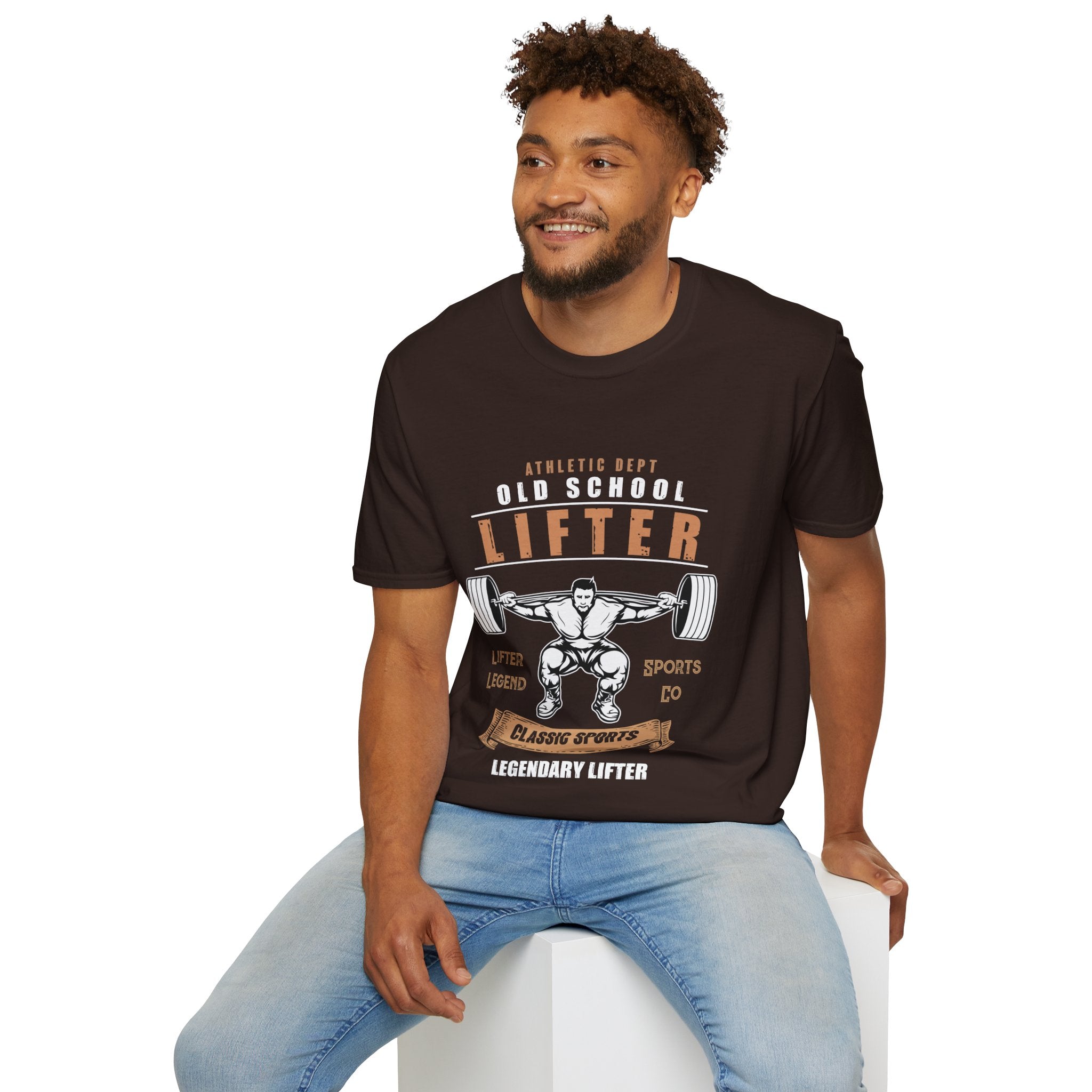 "Old School Lifter" Unisex Soft style T-Shirt