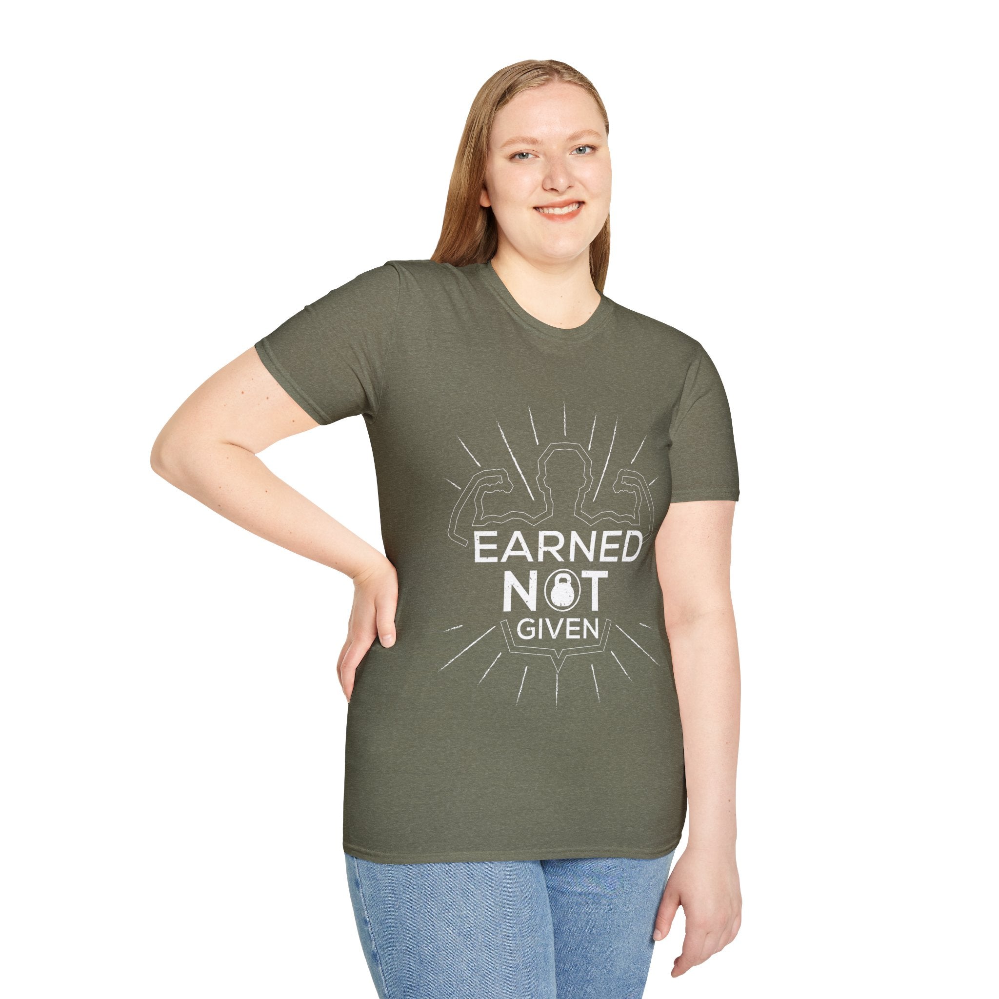 "Earned Not Given" Unisex Soft style T-Shirt