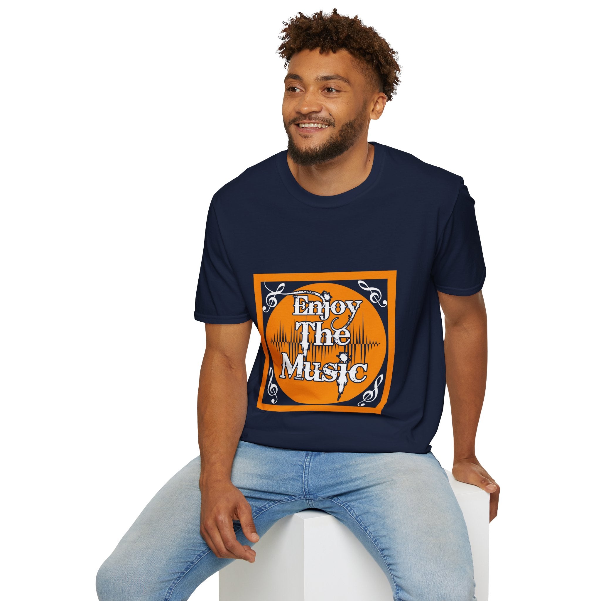 "Enjoy The Music" Unisex Soft style T-Shirt