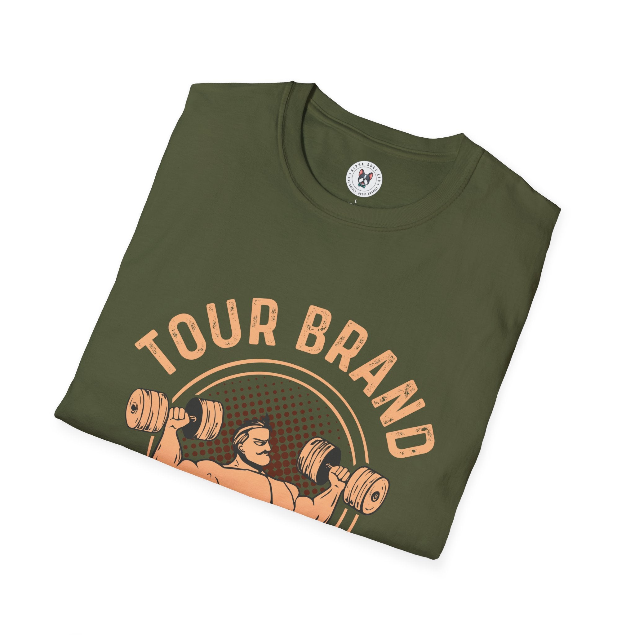 "Tour Brand Gym Extreme Strength" Unisex Soft style T-Shirt