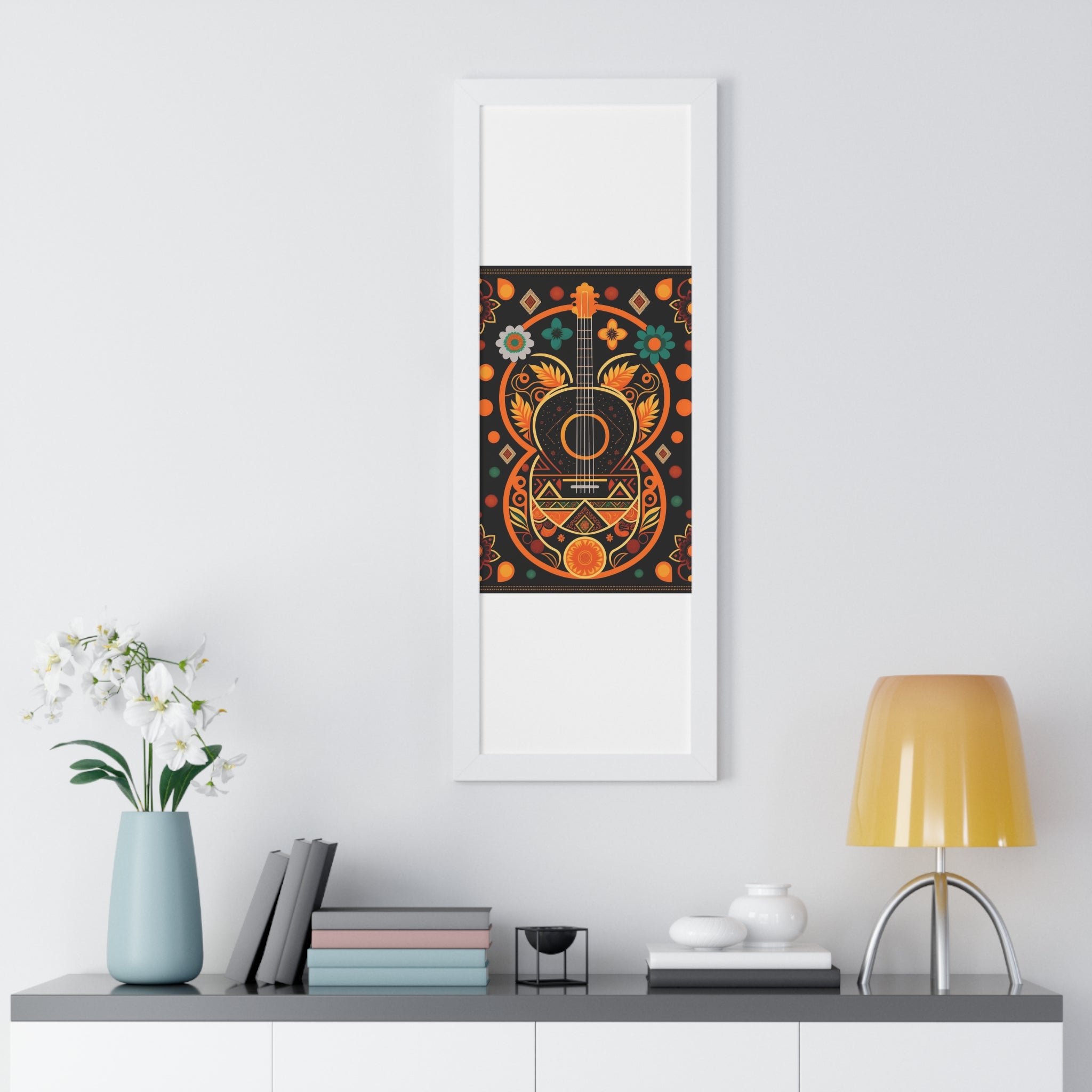 "BOHO" Framed Vertical Poster